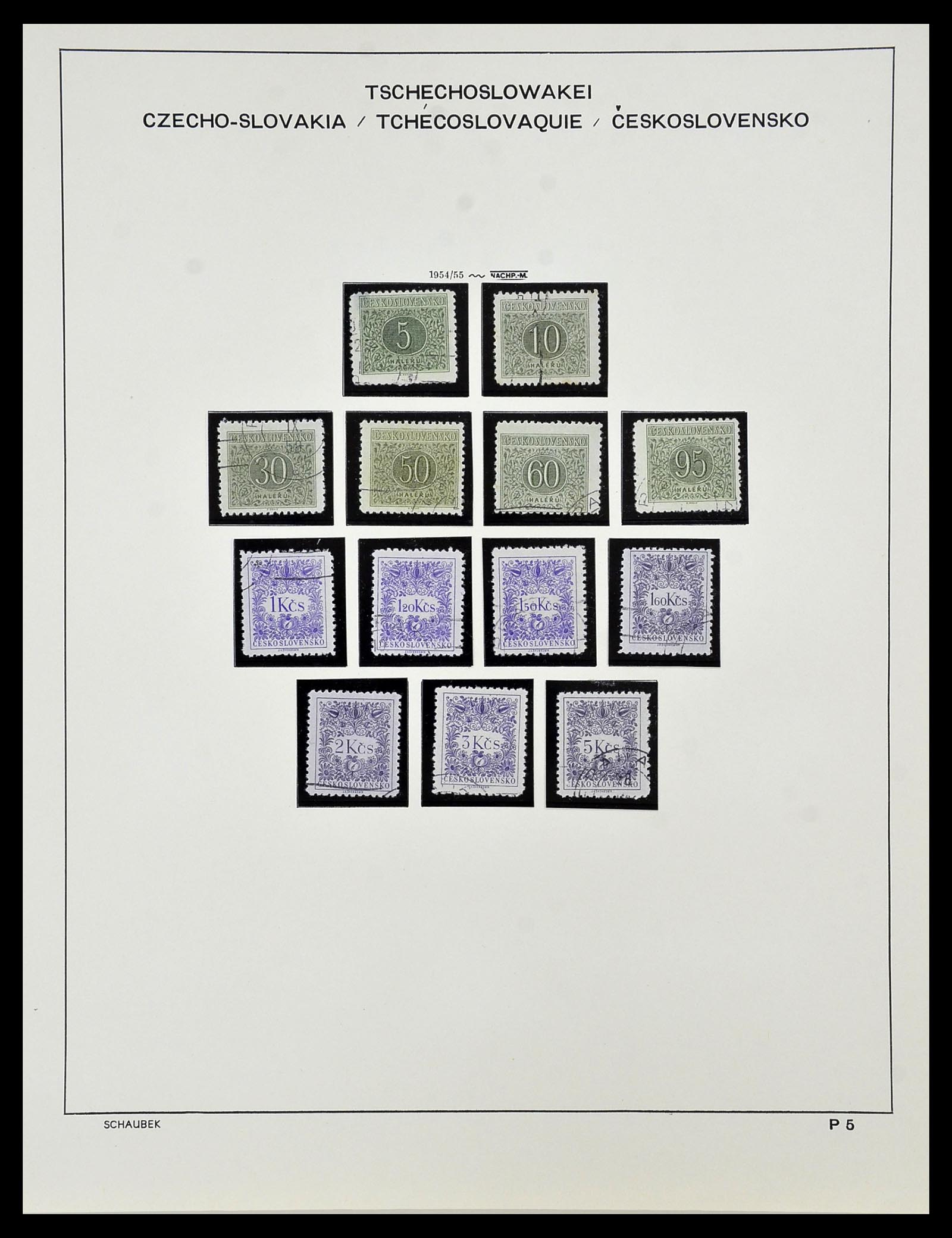 34361 285 - Postzegelverzameling 34361 Tsjechoslowakije 1918-1989.