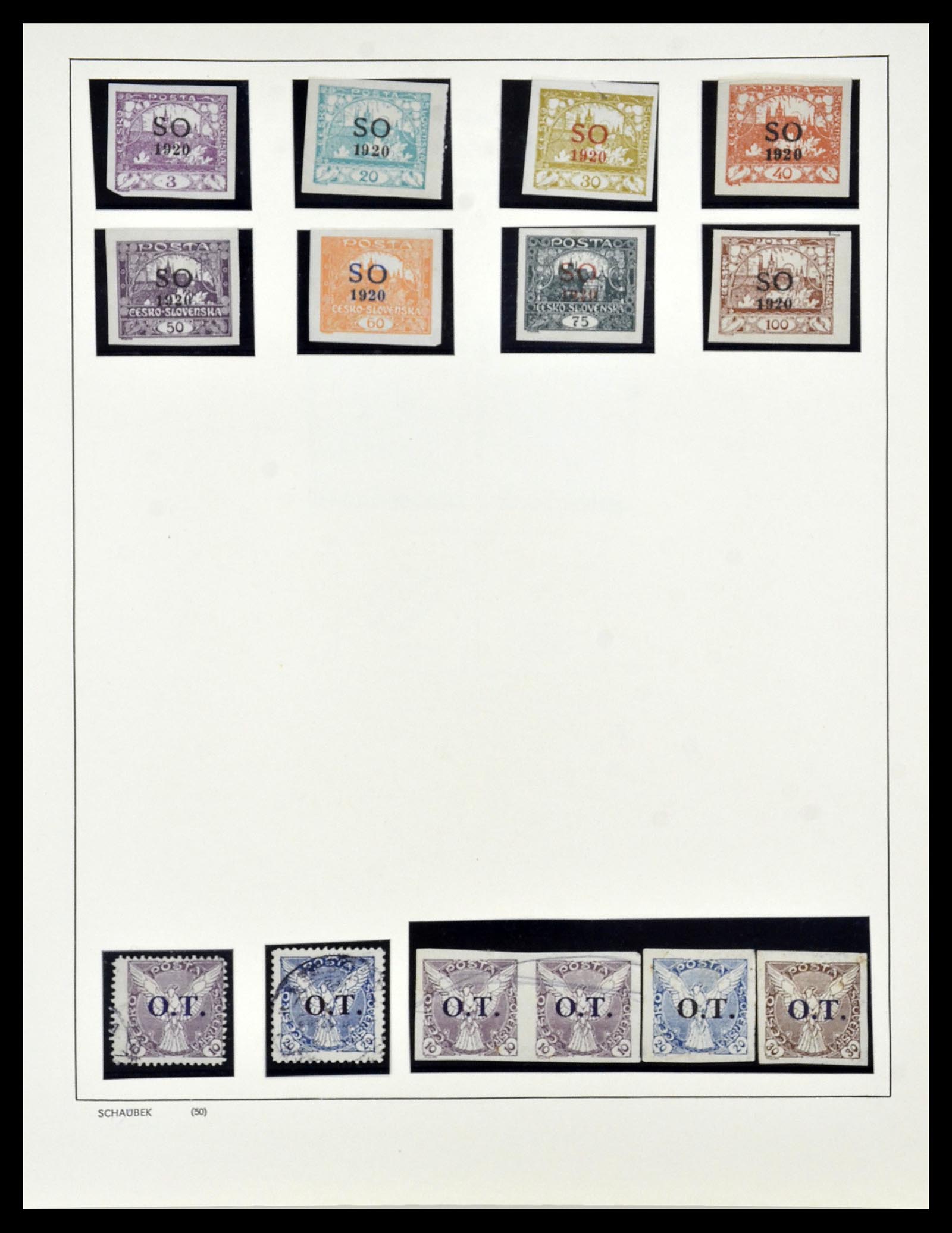 34361 292 - Postzegelverzameling 34361 Tsjechoslowakije 1918-1989.