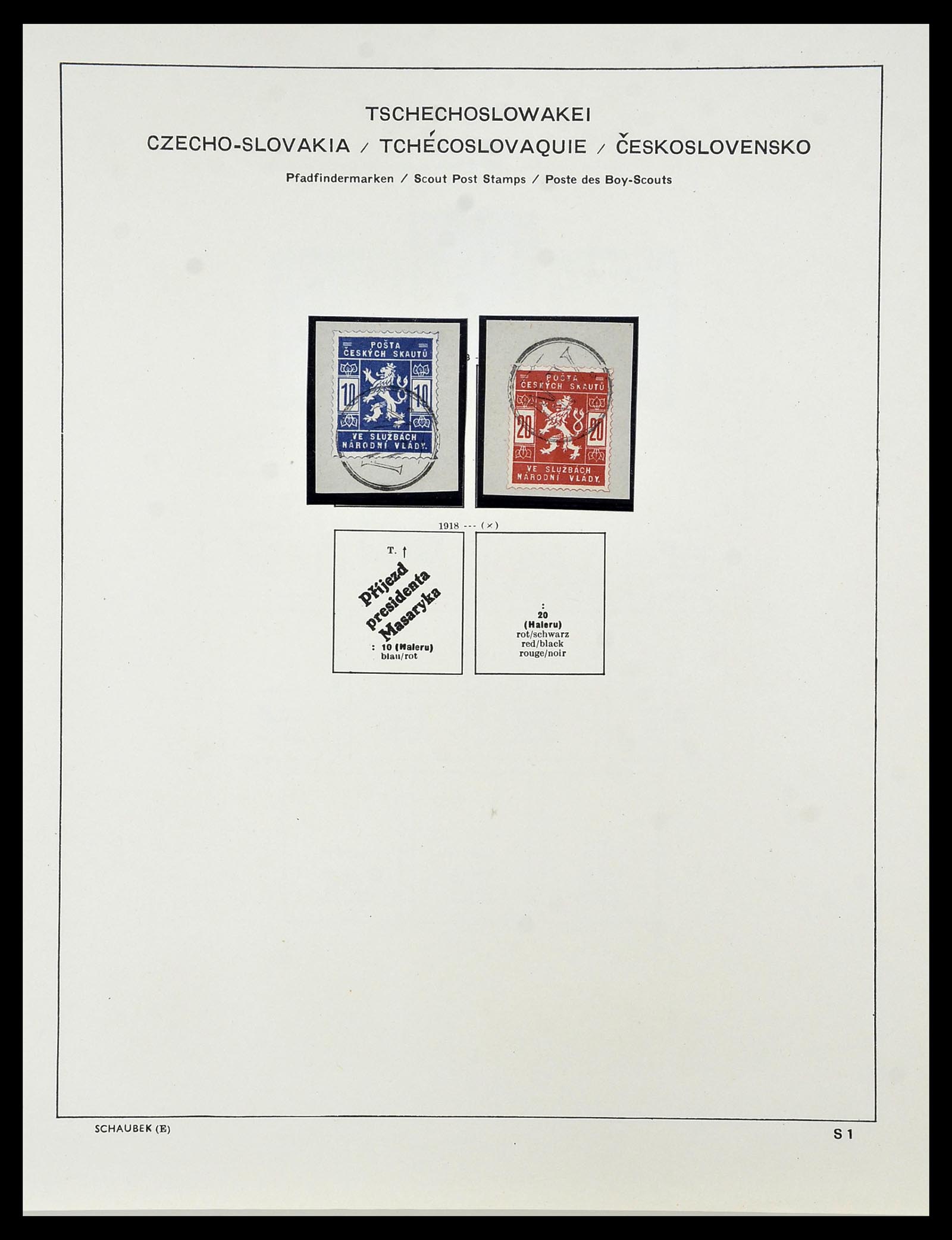 34361 293 - Postzegelverzameling 34361 Tsjechoslowakije 1918-1989.
