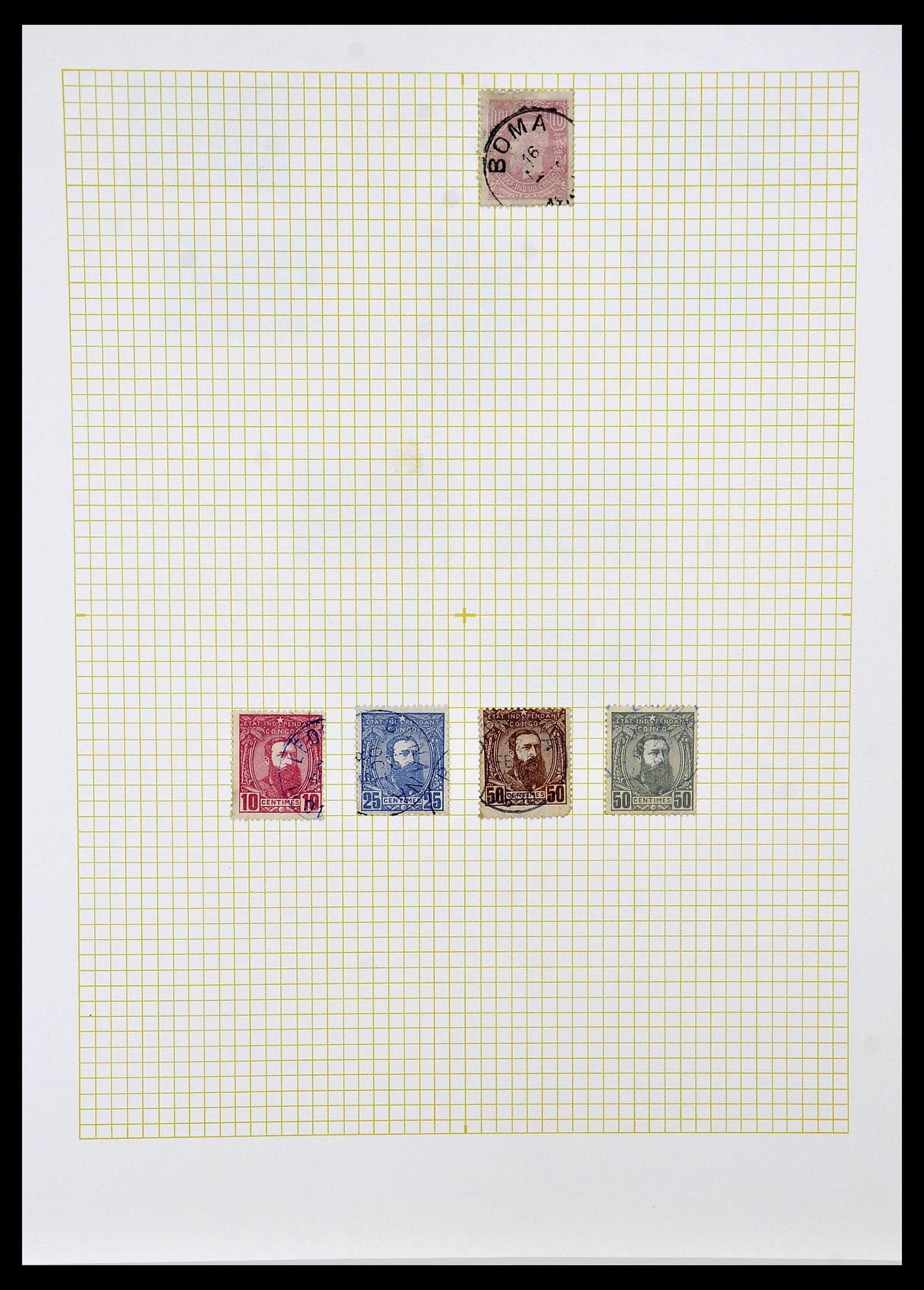34366 002 - Postzegelverzameling 34366 Belgisch Congo 1885-1962.