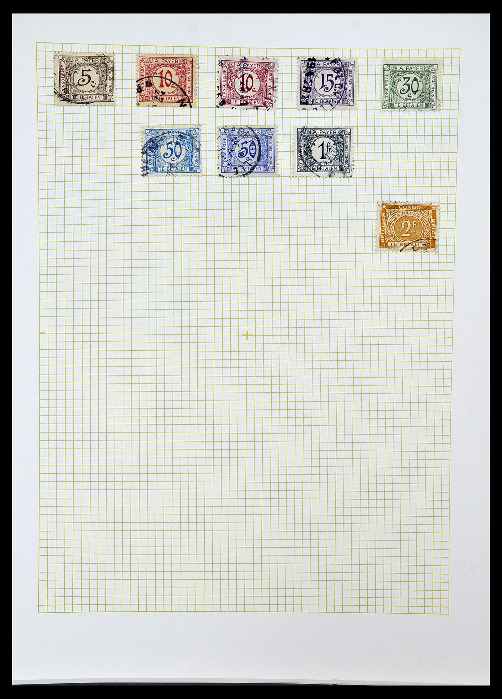 34366 042 - Postzegelverzameling 34366 Belgisch Congo 1885-1962.