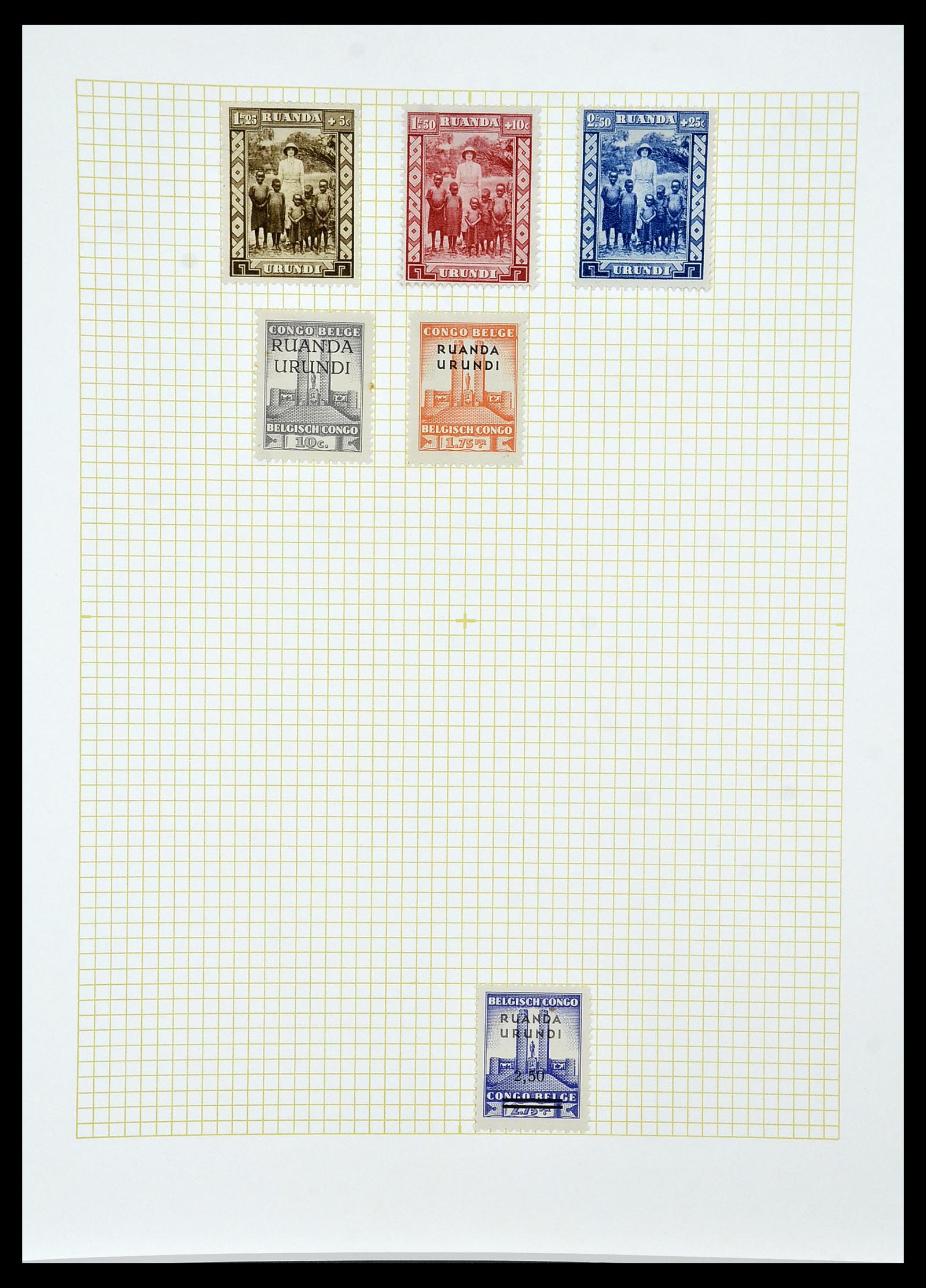 34366 059 - Postzegelverzameling 34366 Belgisch Congo 1885-1962.