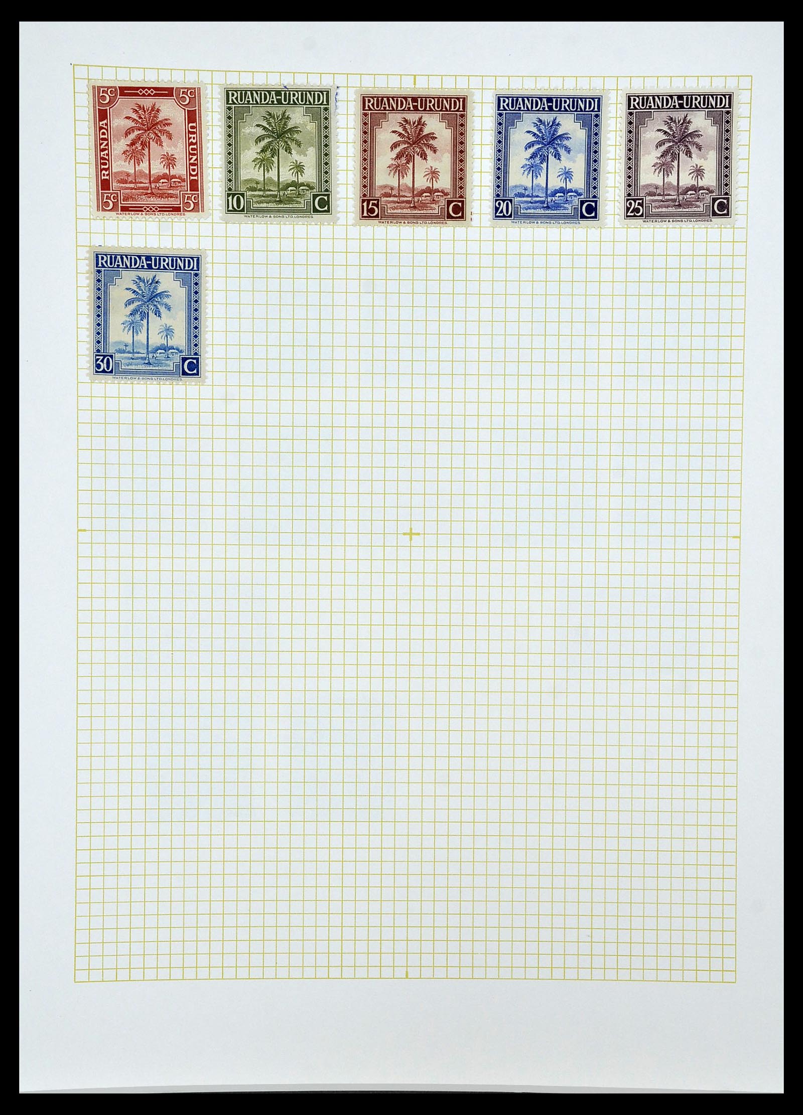 34366 061 - Postzegelverzameling 34366 Belgisch Congo 1885-1962.
