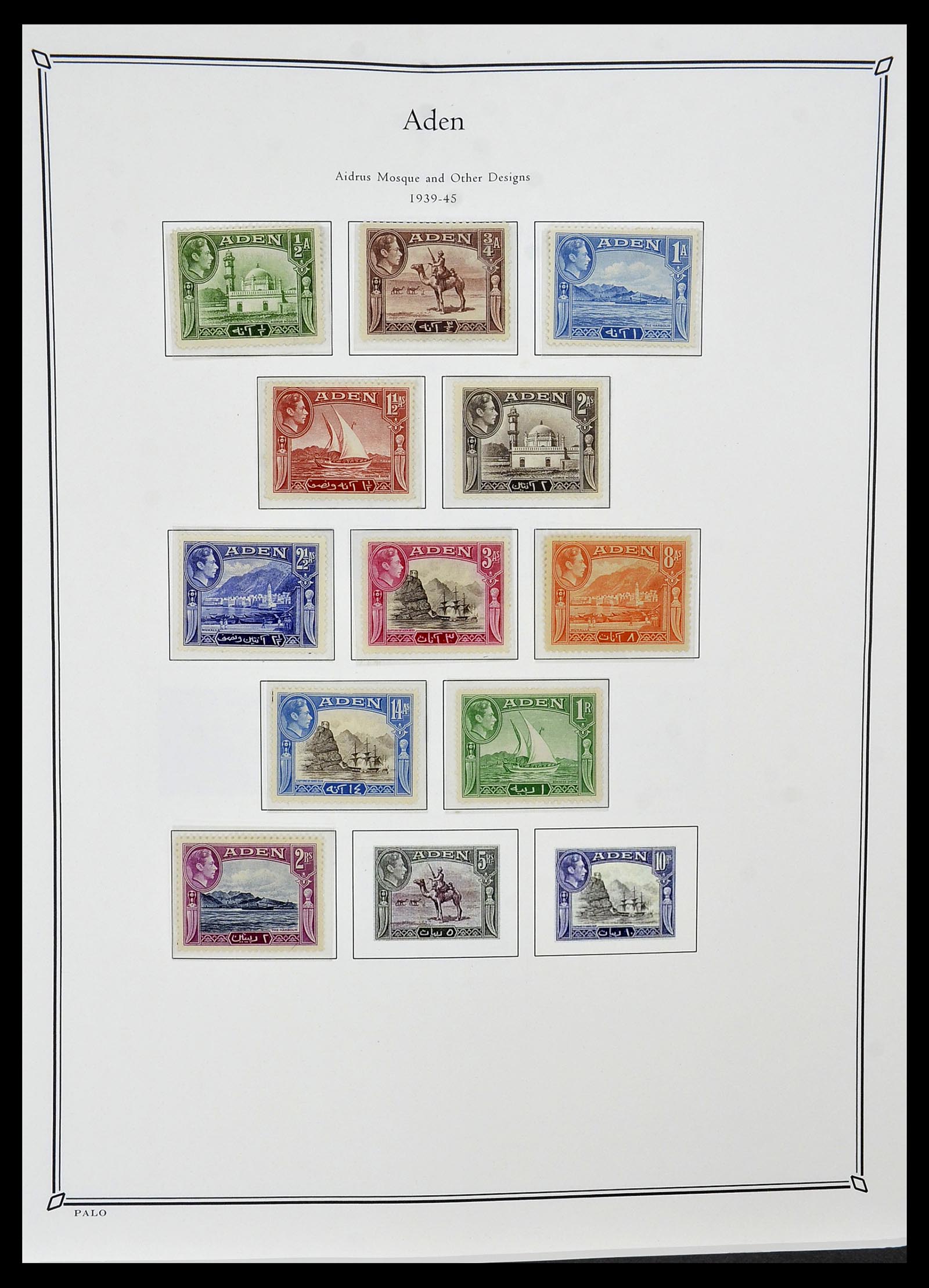 34367 002 - Postzegelverzameling 34367 Engelse koloniën 1858-1995