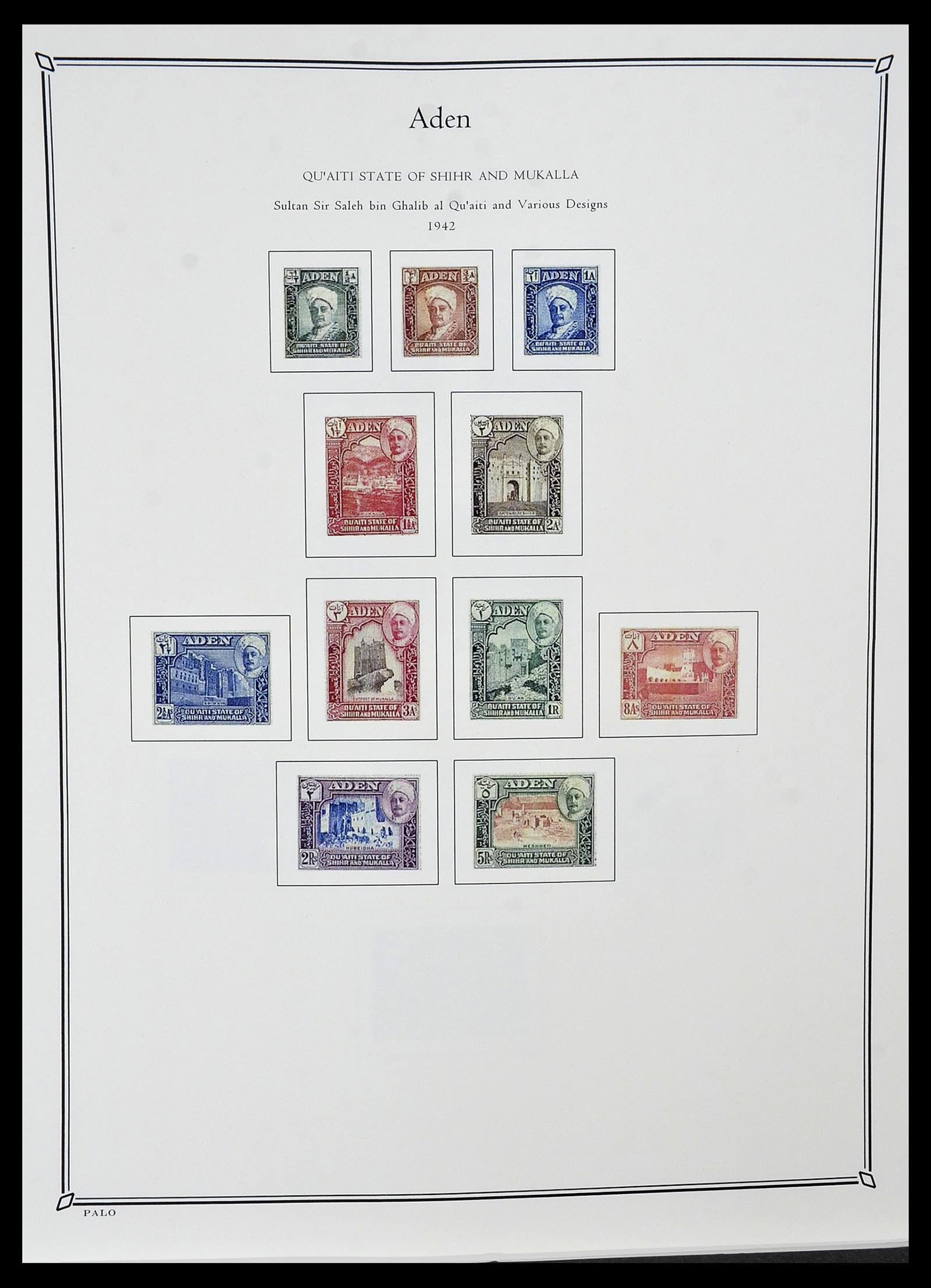 34367 008 - Postzegelverzameling 34367 Engelse koloniën 1858-1995
