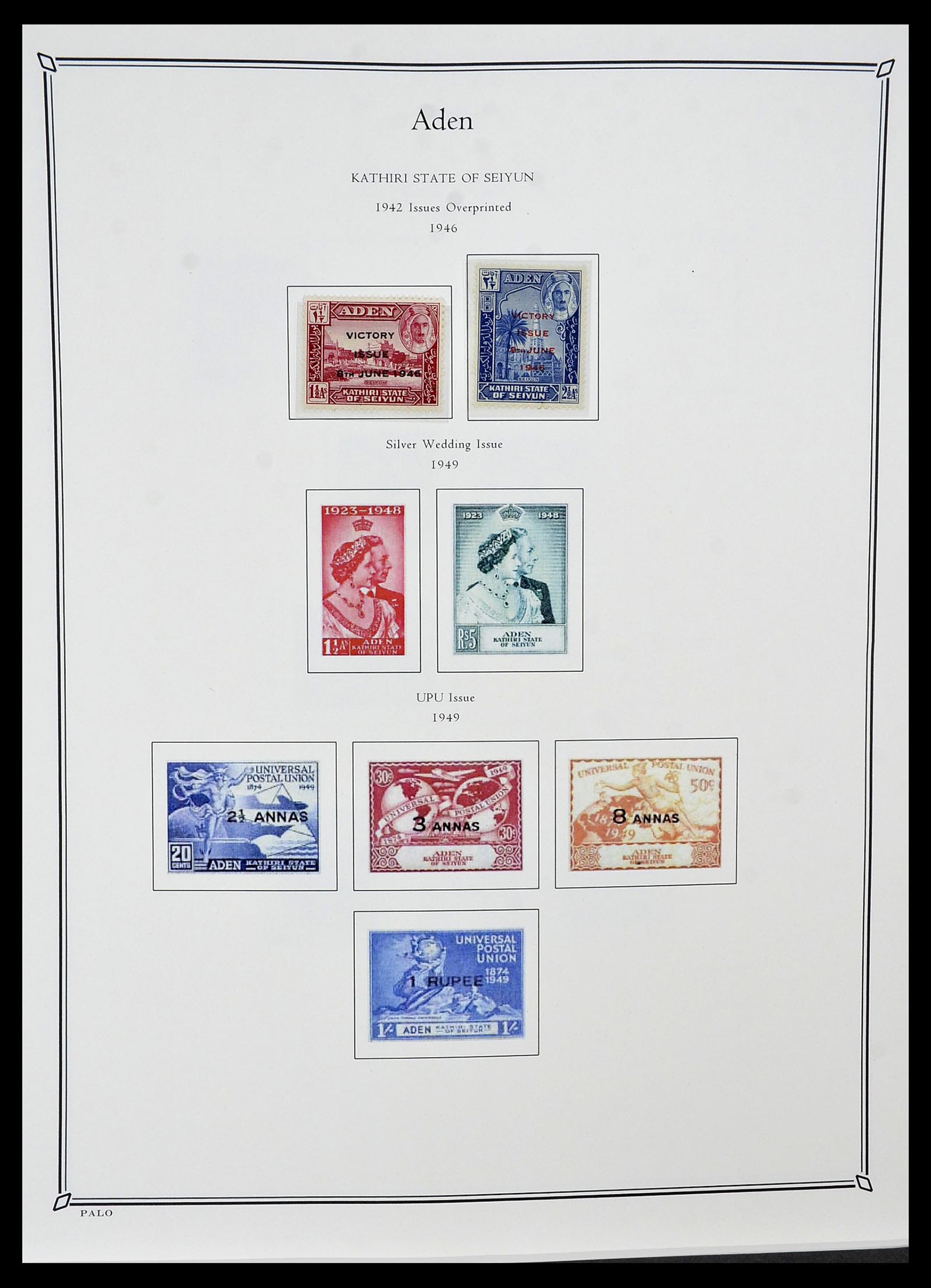 34367 009 - Postzegelverzameling 34367 Engelse koloniën 1858-1995