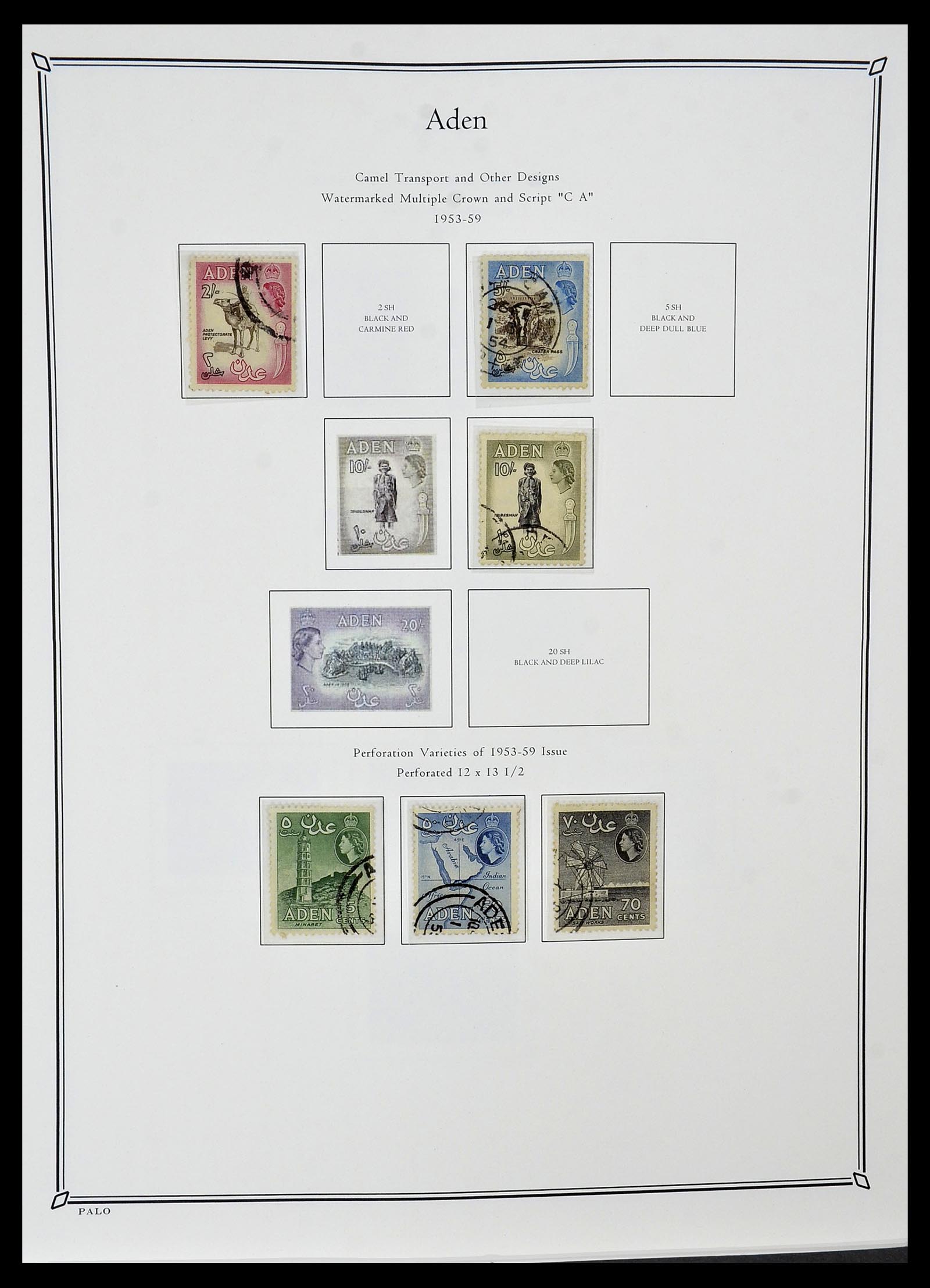 34367 010 - Postzegelverzameling 34367 Engelse koloniën 1858-1995
