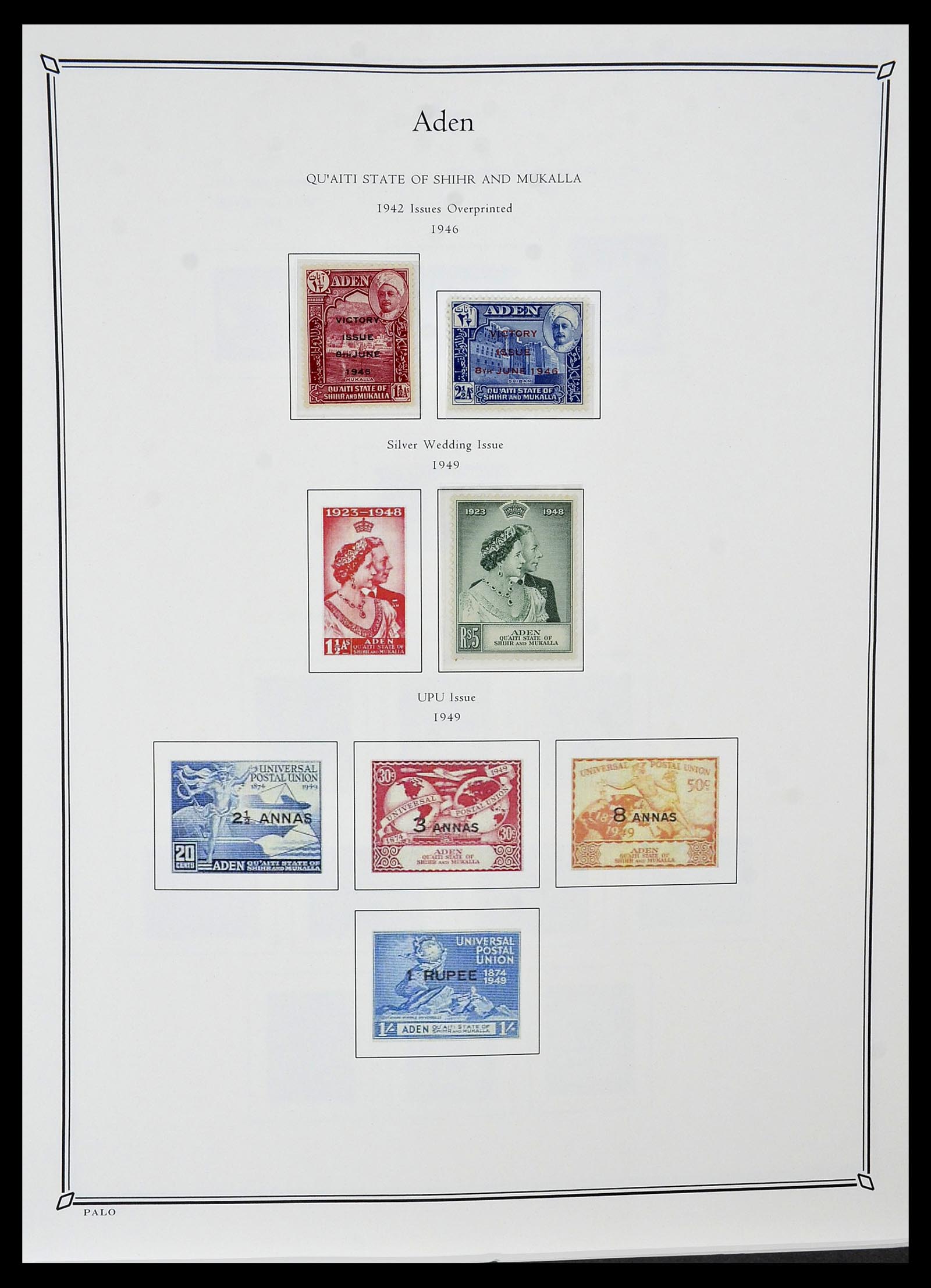 34367 011 - Postzegelverzameling 34367 Engelse koloniën 1858-1995