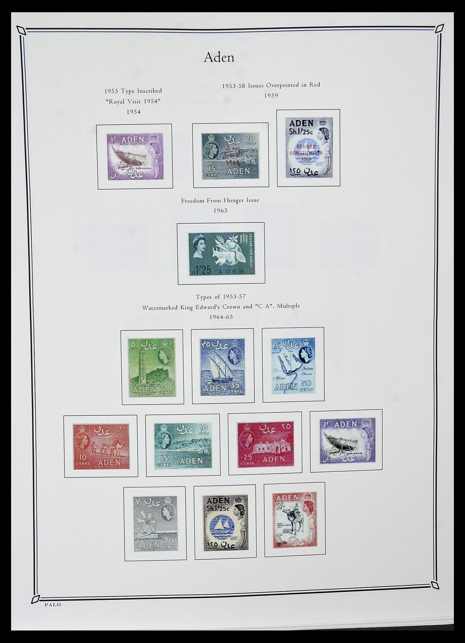 34367 012 - Stamp collection 34367 British colonies 1858-1995.