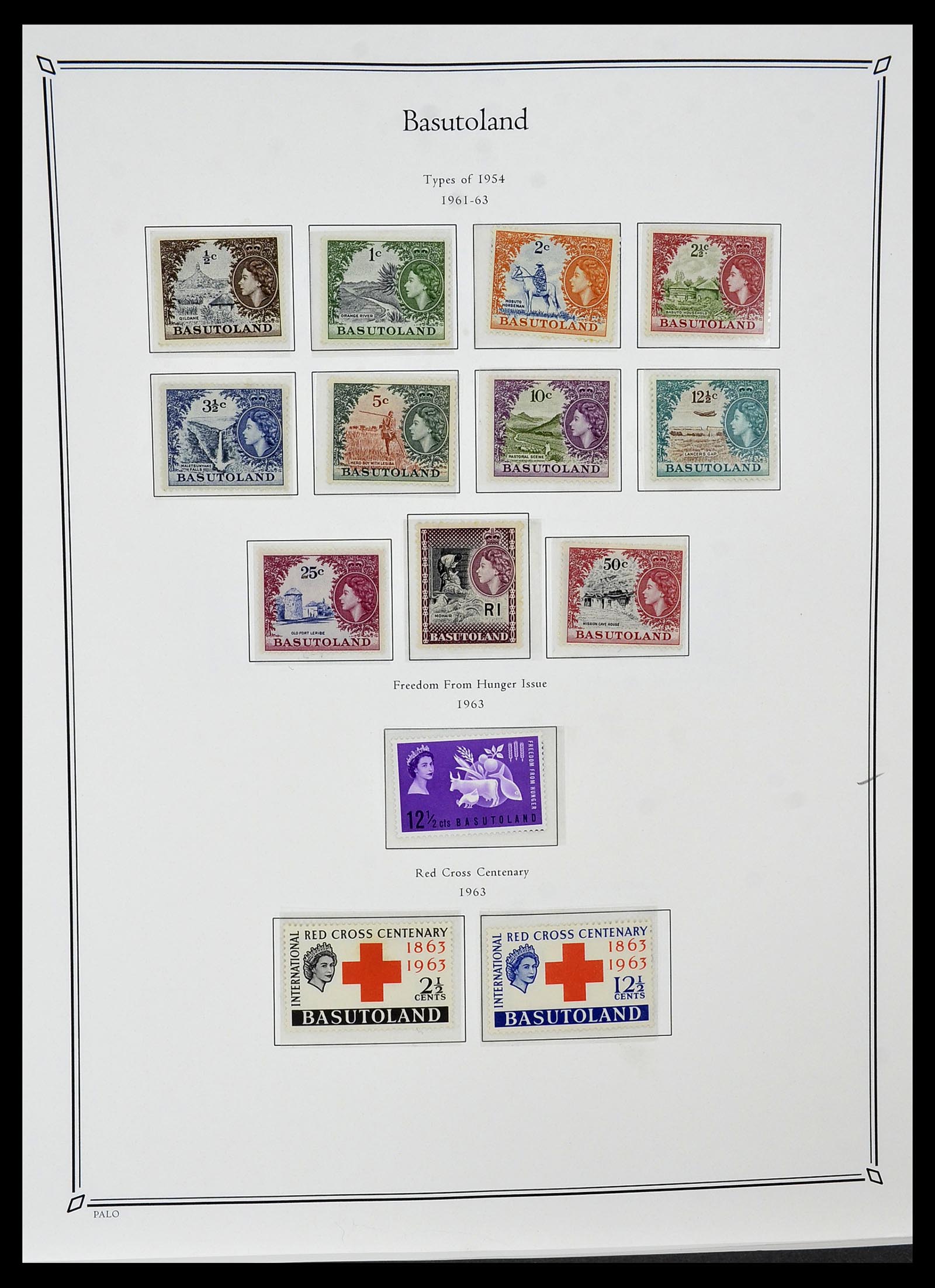 34367 022 - Postzegelverzameling 34367 Engelse koloniën 1858-1995