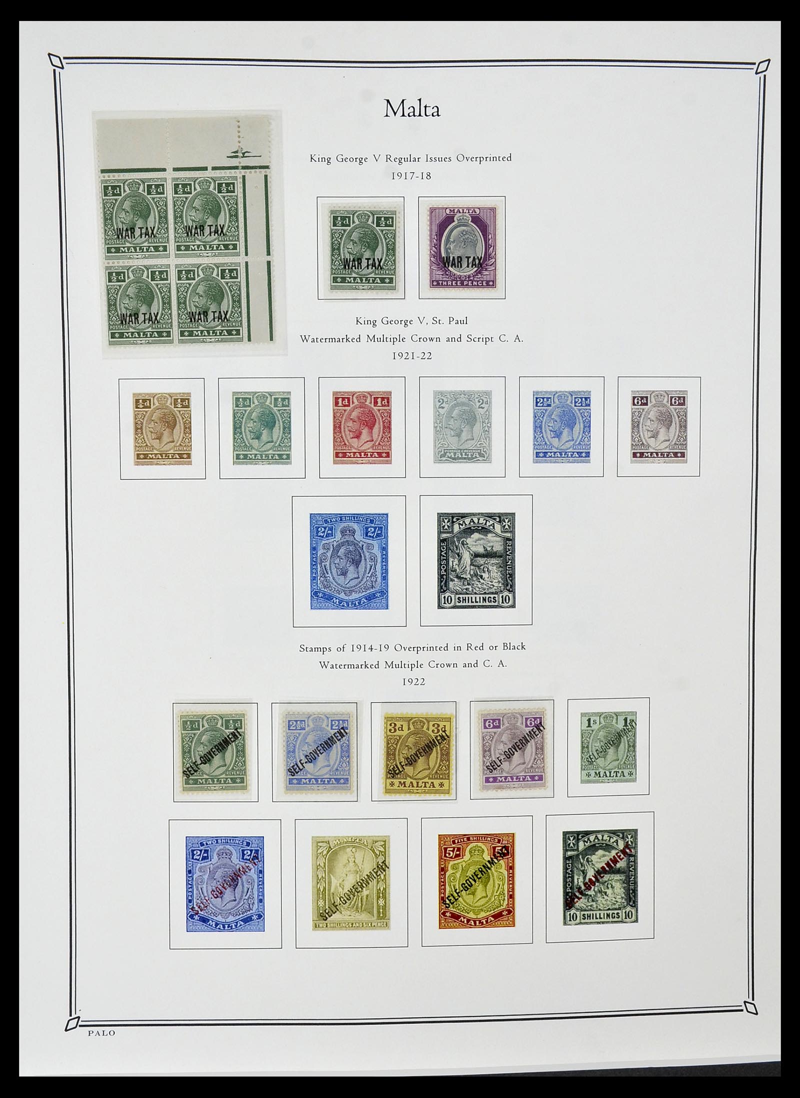 34367 028 - Postzegelverzameling 34367 Engelse koloniën 1858-1995
