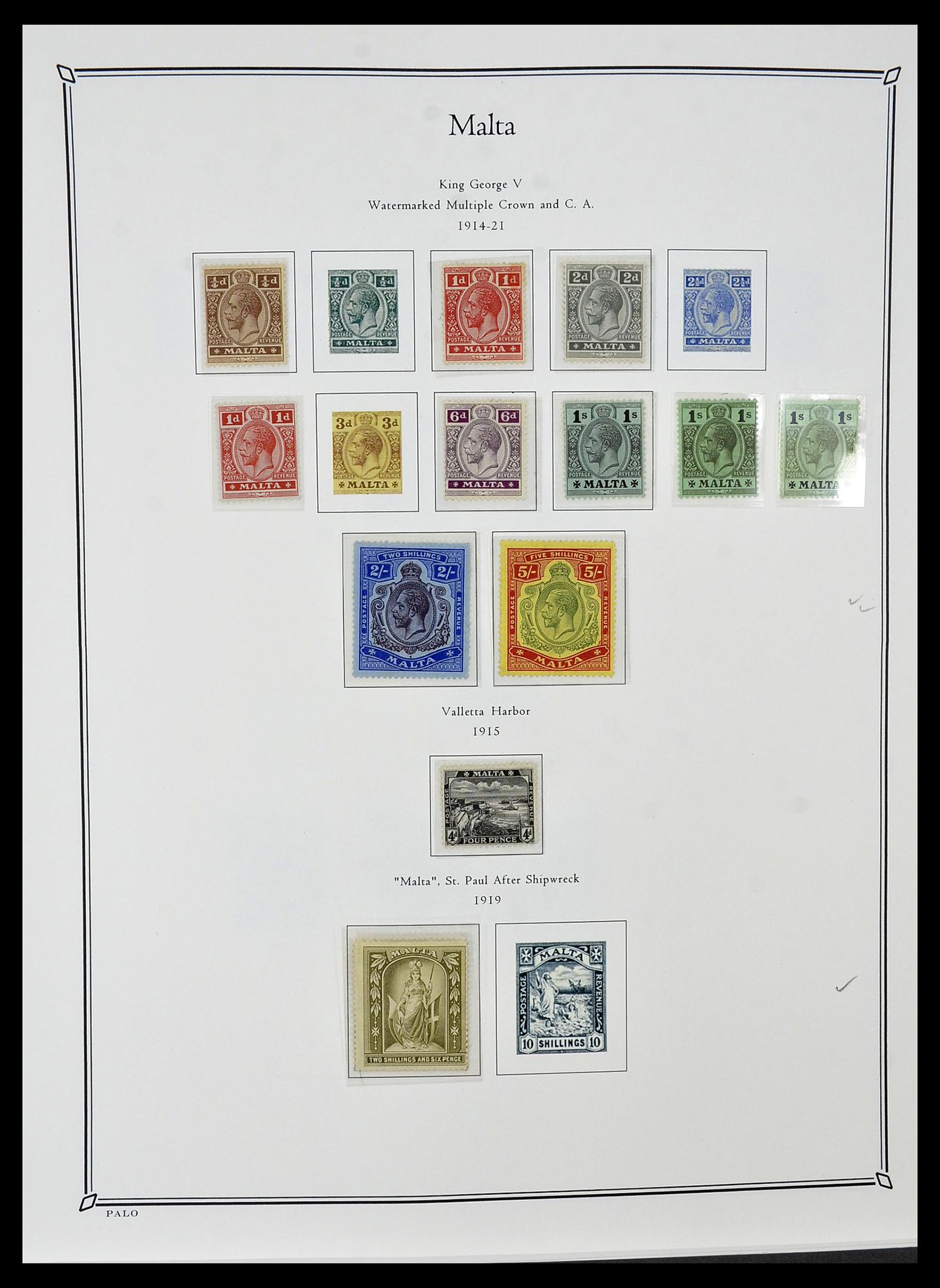 34367 029 - Postzegelverzameling 34367 Engelse koloniën 1858-1995