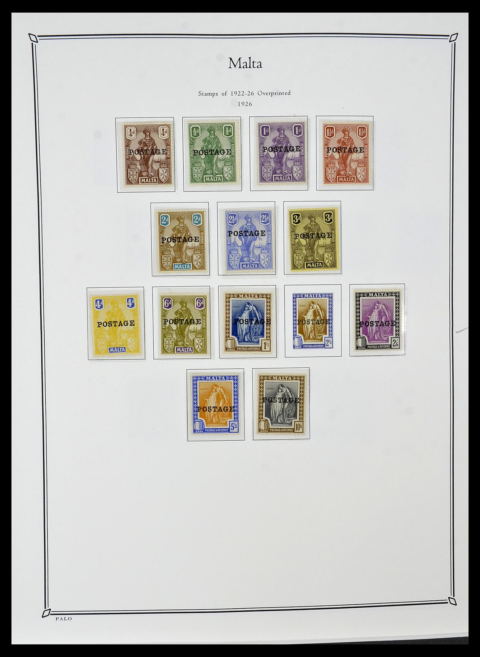 34367 032 - Postzegelverzameling 34367 Engelse koloniën 1858-1995