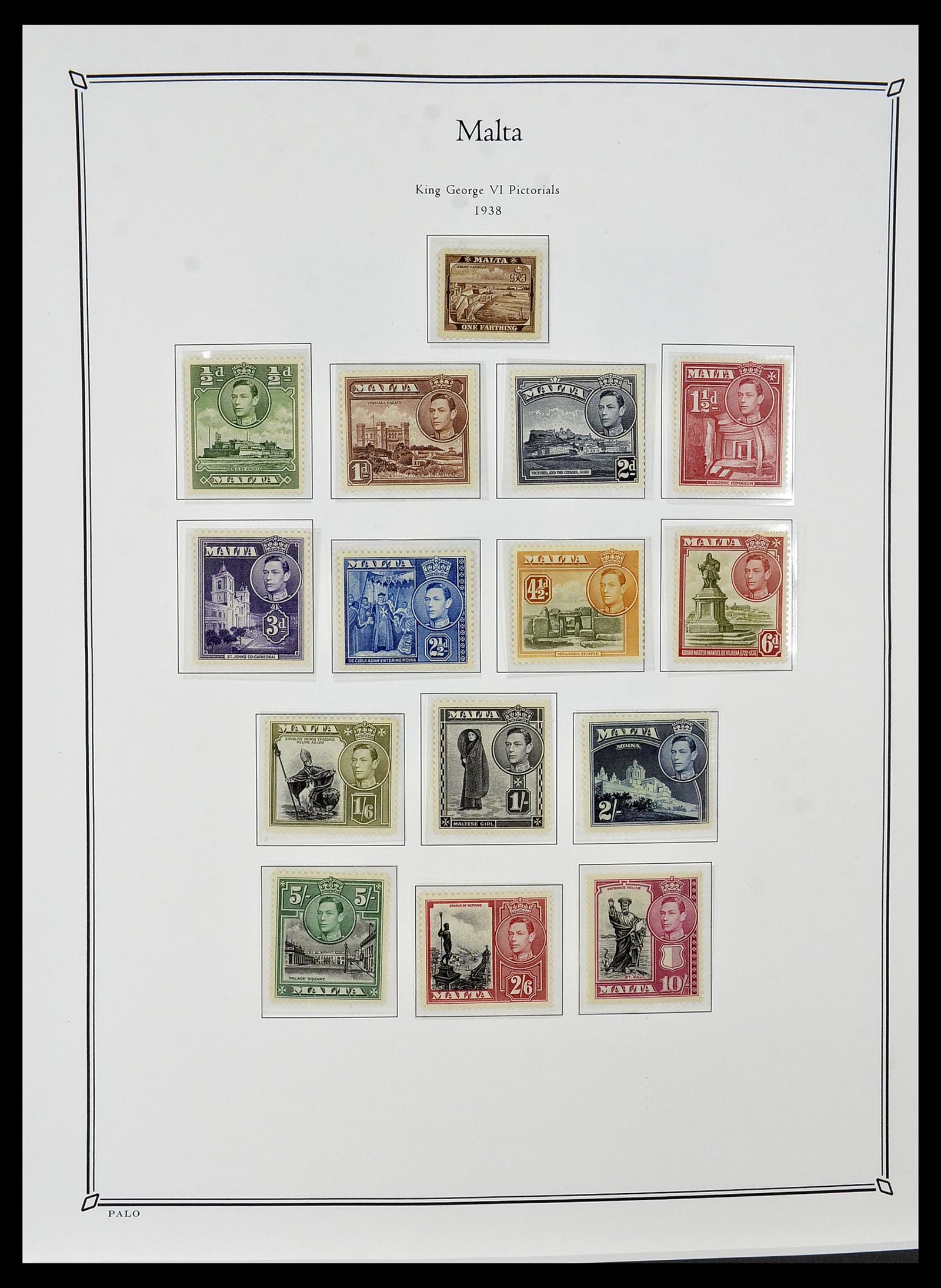 34367 036 - Postzegelverzameling 34367 Engelse koloniën 1858-1995