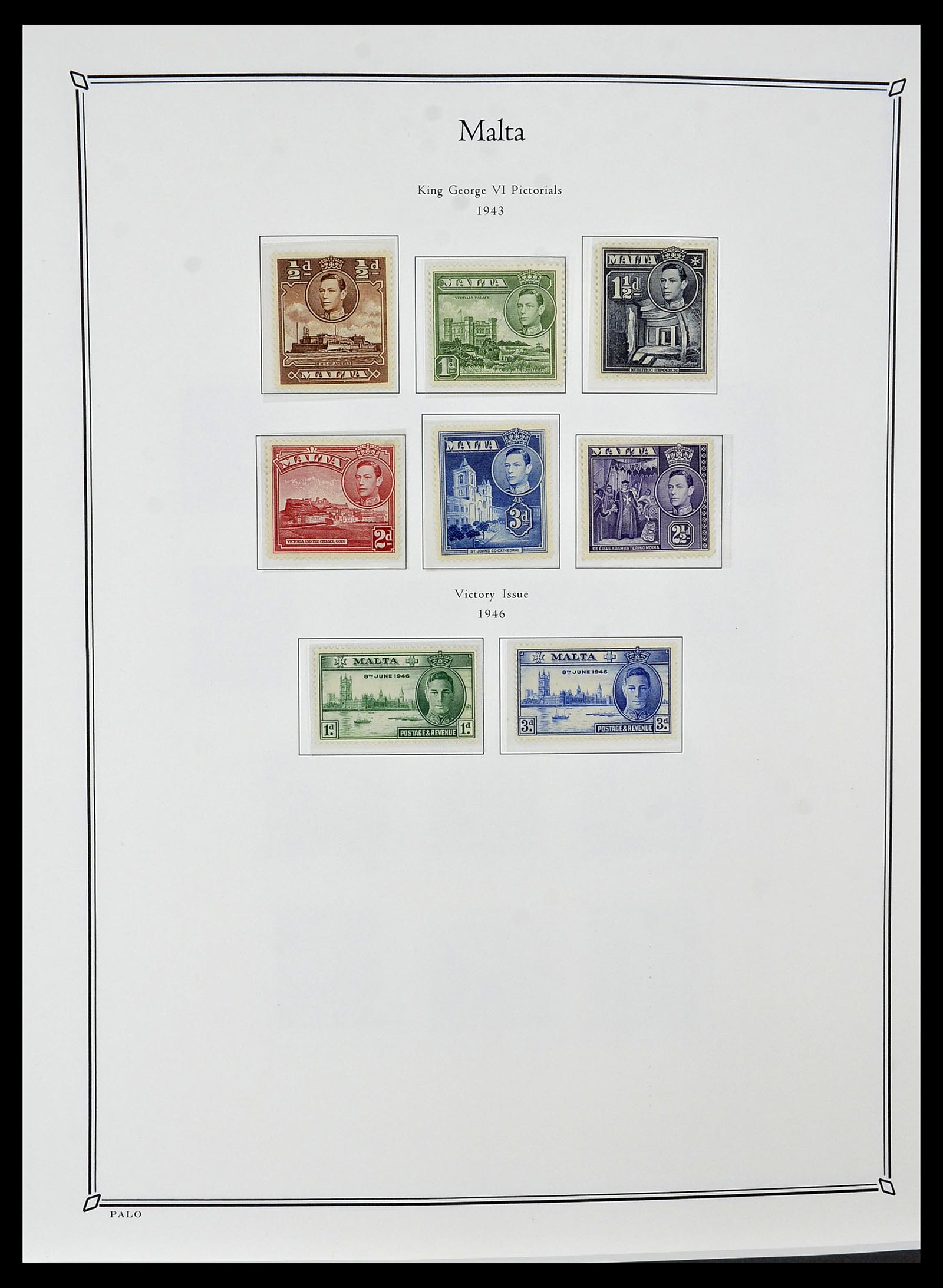 34367 037 - Postzegelverzameling 34367 Engelse koloniën 1858-1995