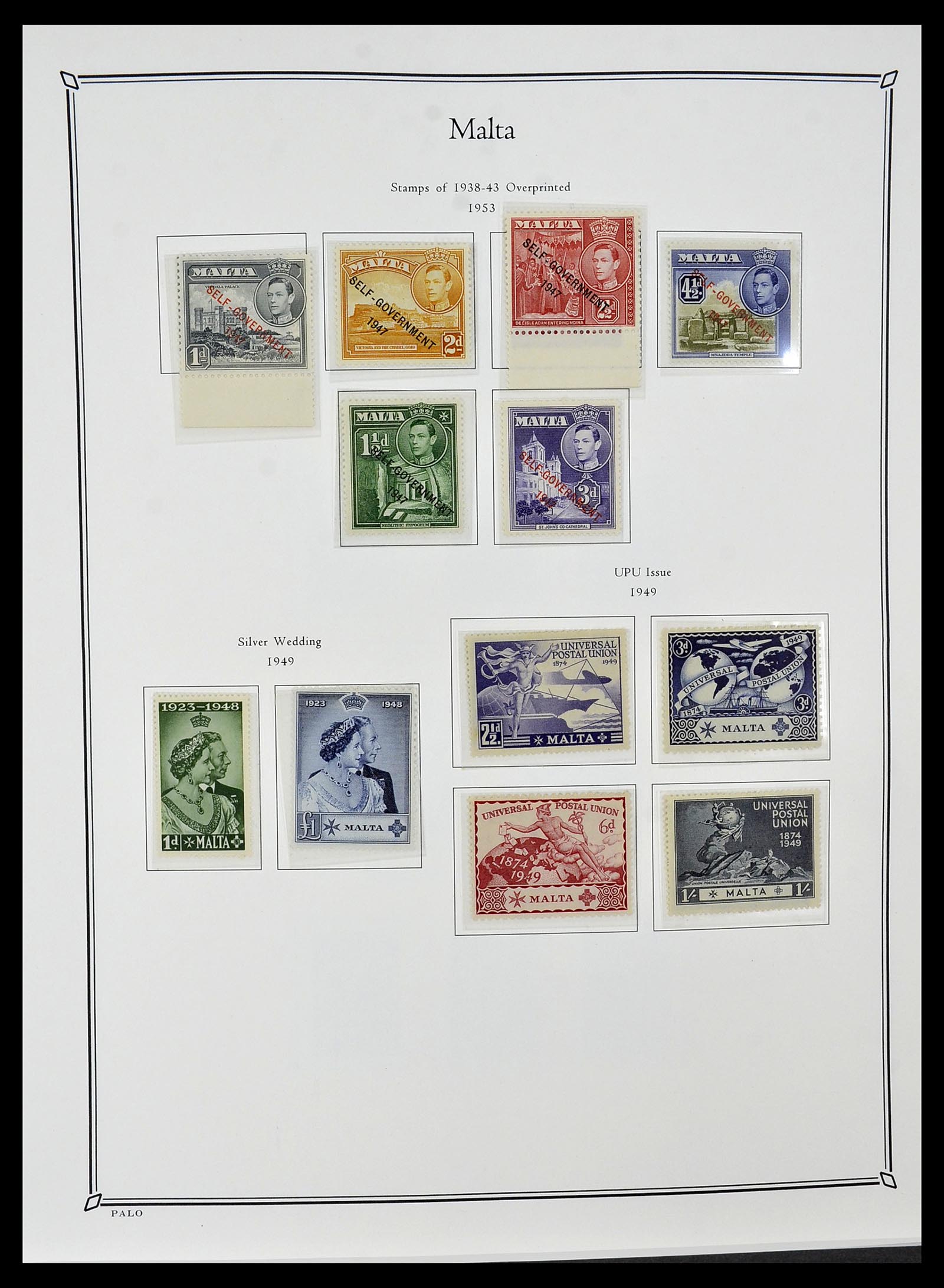 34367 039 - Postzegelverzameling 34367 Engelse koloniën 1858-1995