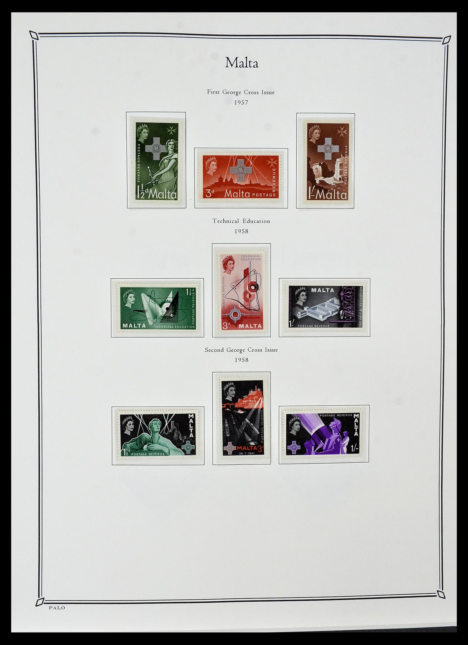 34367 042 - Postzegelverzameling 34367 Engelse koloniën 1858-1995
