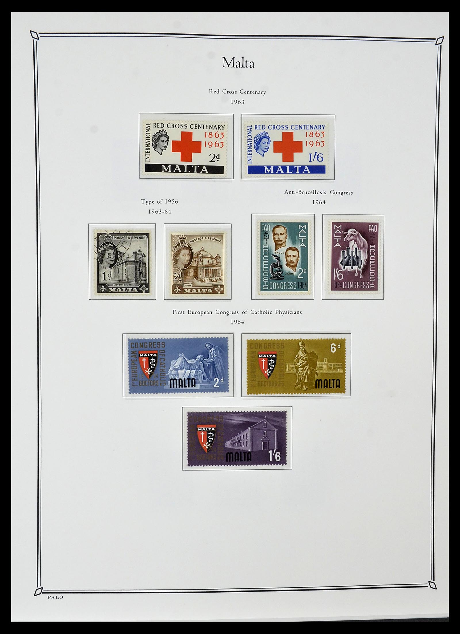 34367 045 - Postzegelverzameling 34367 Engelse koloniën 1858-1995