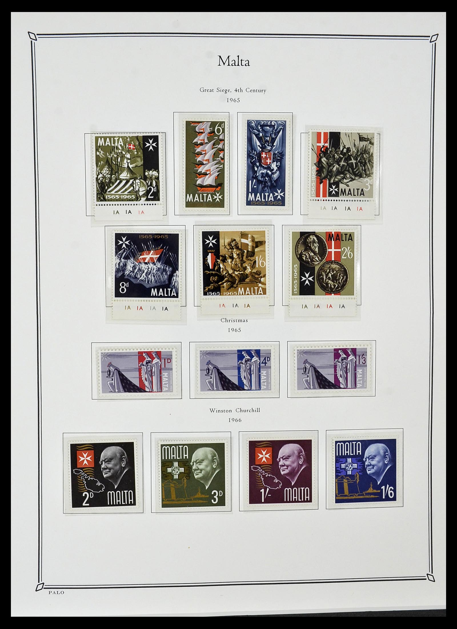 34367 048 - Postzegelverzameling 34367 Engelse koloniën 1858-1995
