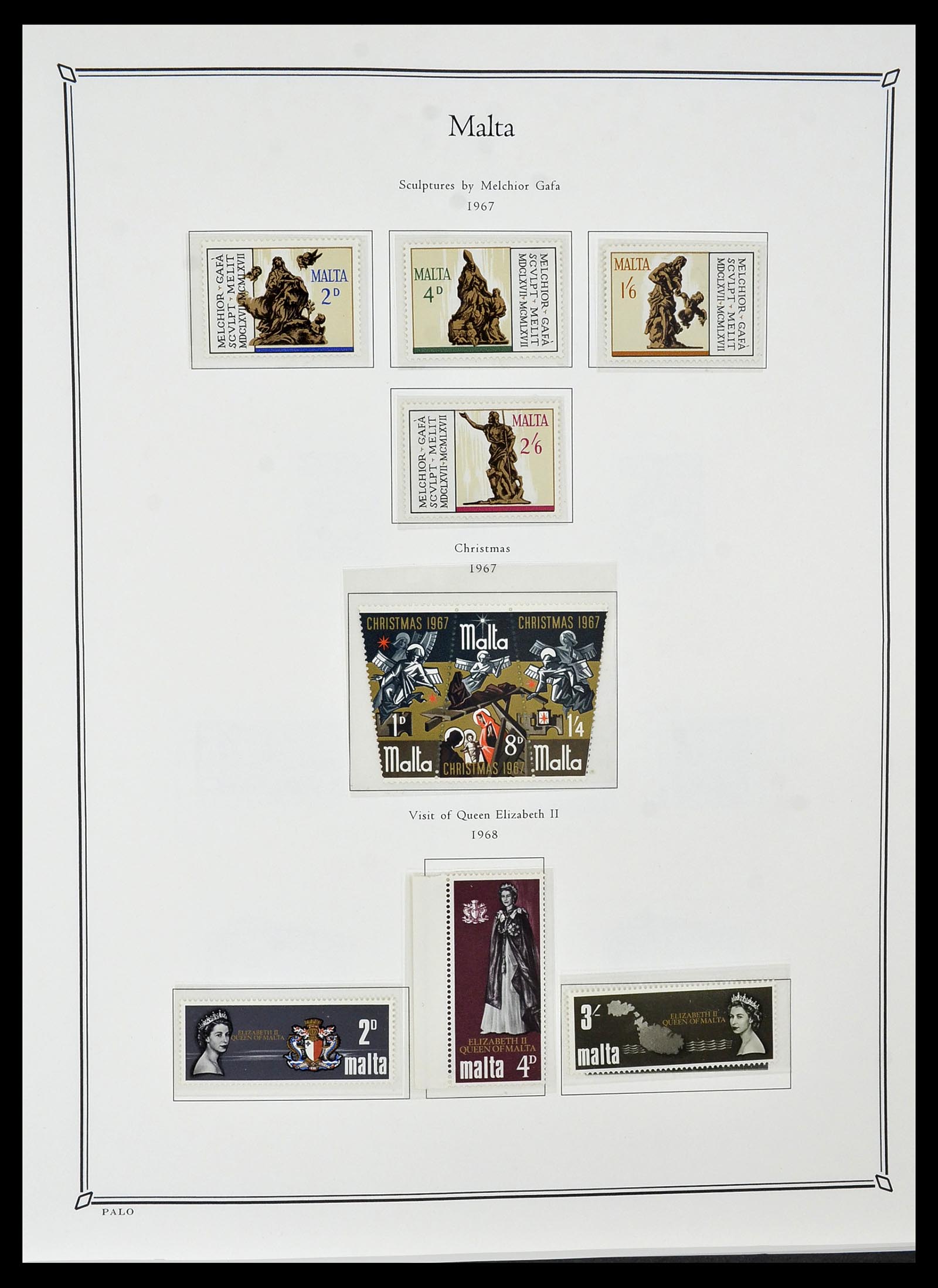 34367 051 - Postzegelverzameling 34367 Engelse koloniën 1858-1995