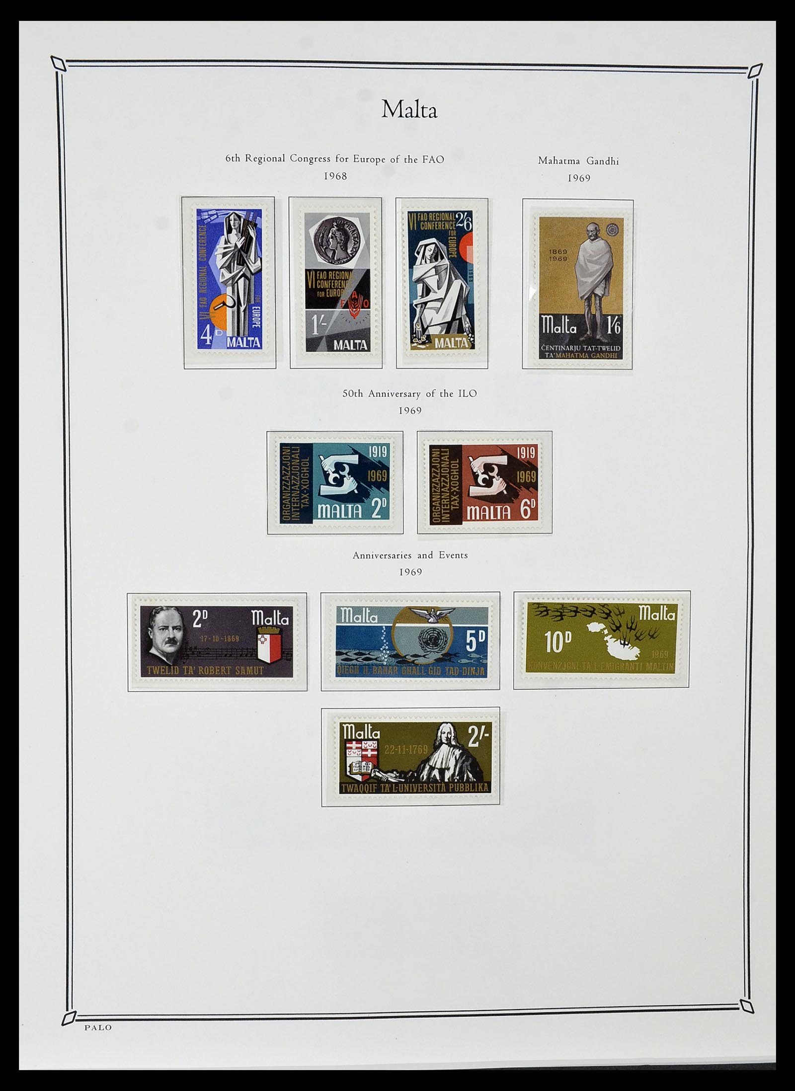 34367 053 - Postzegelverzameling 34367 Engelse koloniën 1858-1995