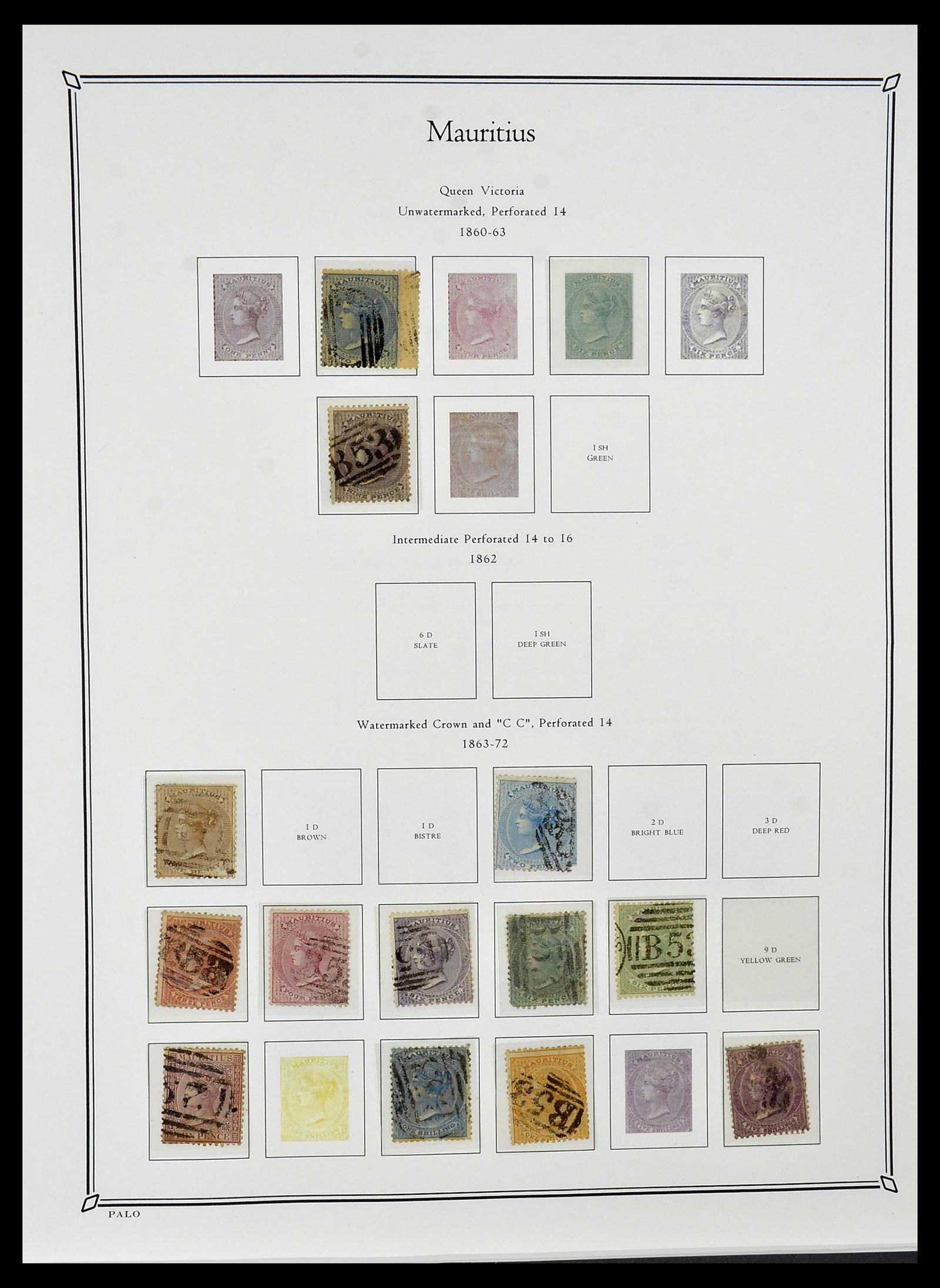 34367 058 - Postzegelverzameling 34367 Engelse koloniën 1858-1995