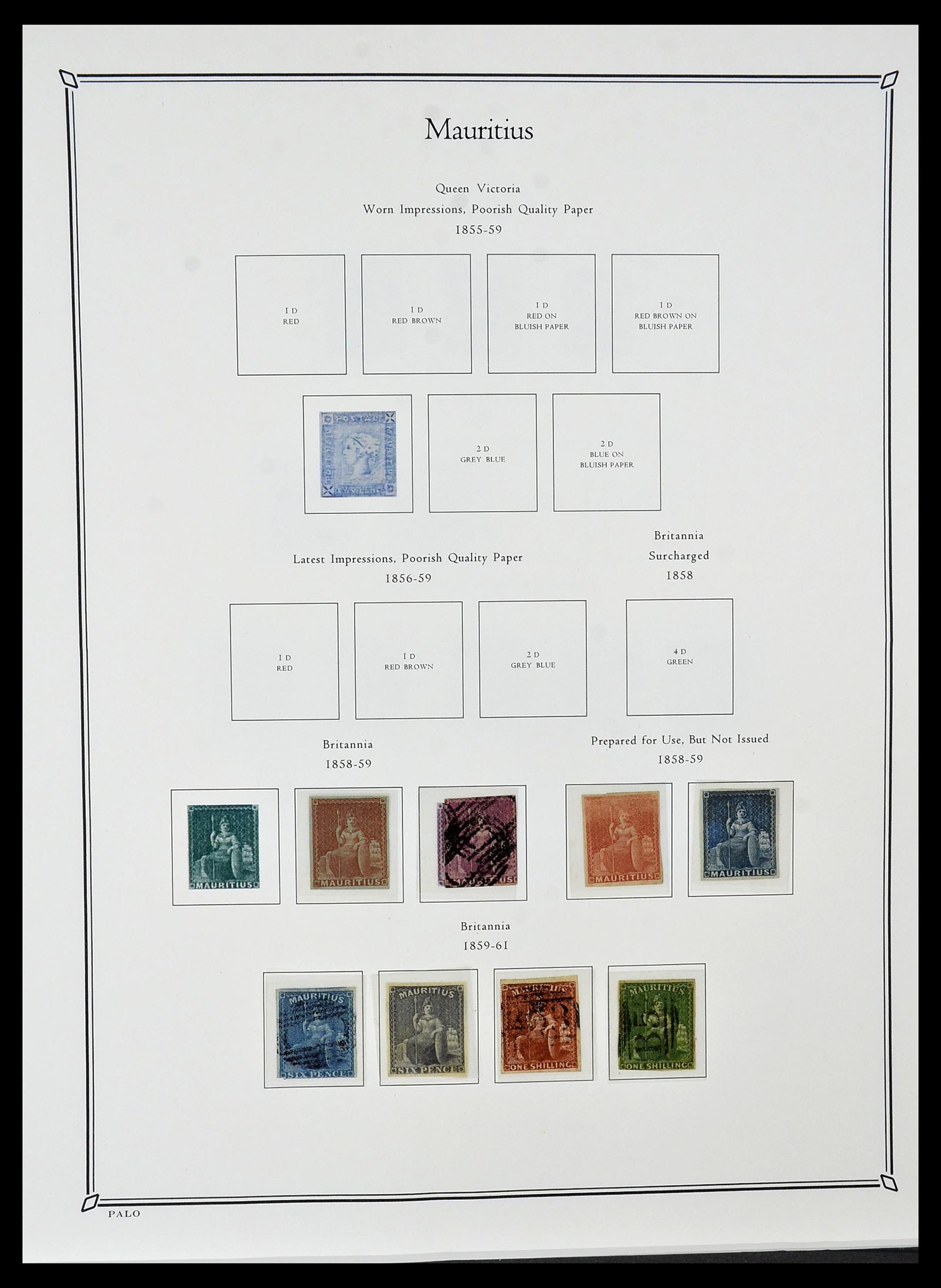 34367 059 - Postzegelverzameling 34367 Engelse koloniën 1858-1995