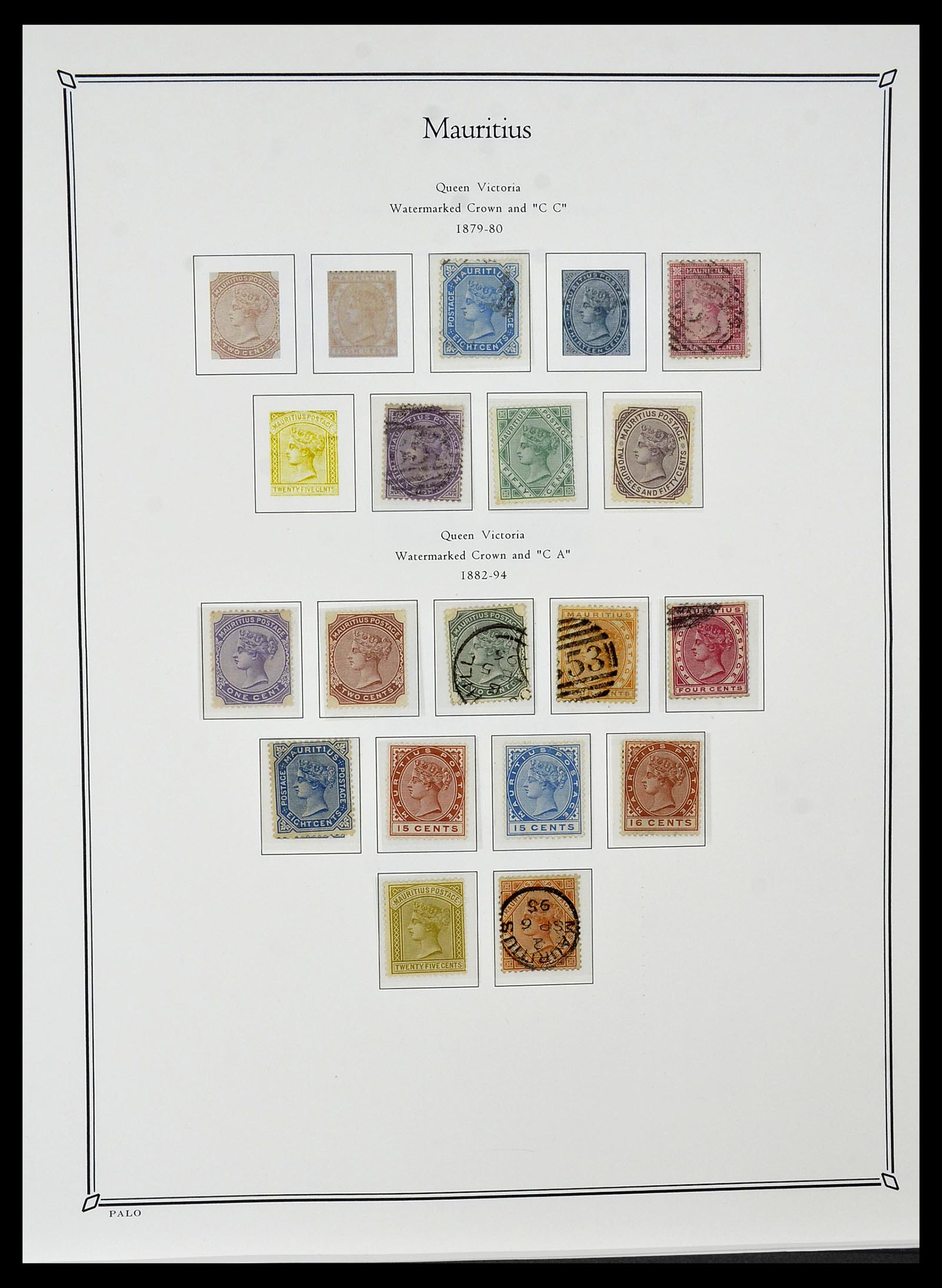 34367 061 - Postzegelverzameling 34367 Engelse koloniën 1858-1995