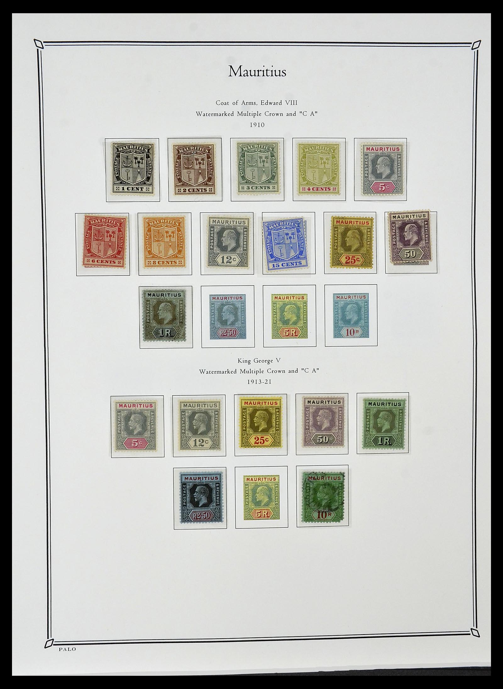 34367 068 - Postzegelverzameling 34367 Engelse koloniën 1858-1995