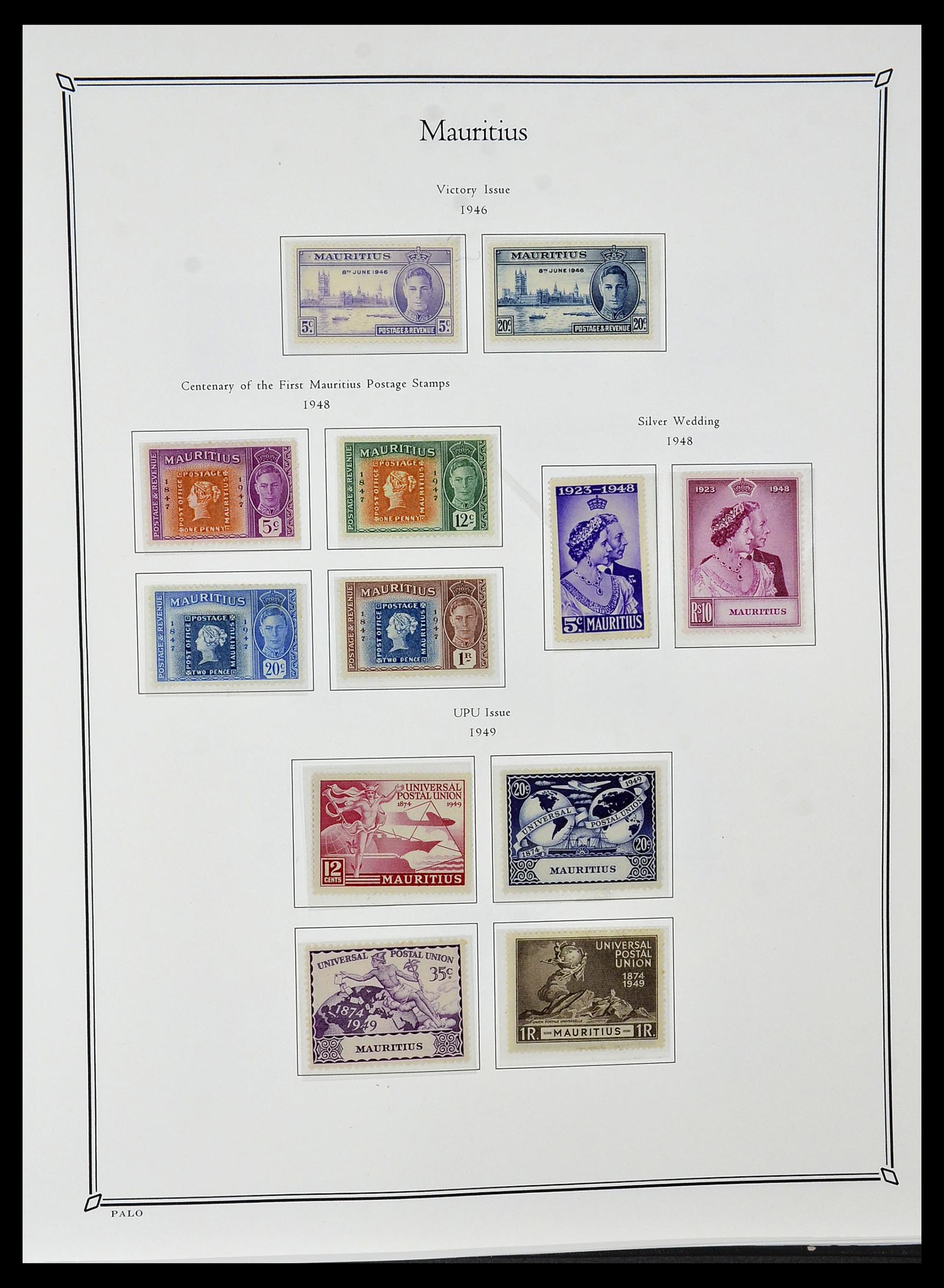 34367 073 - Postzegelverzameling 34367 Engelse koloniën 1858-1995