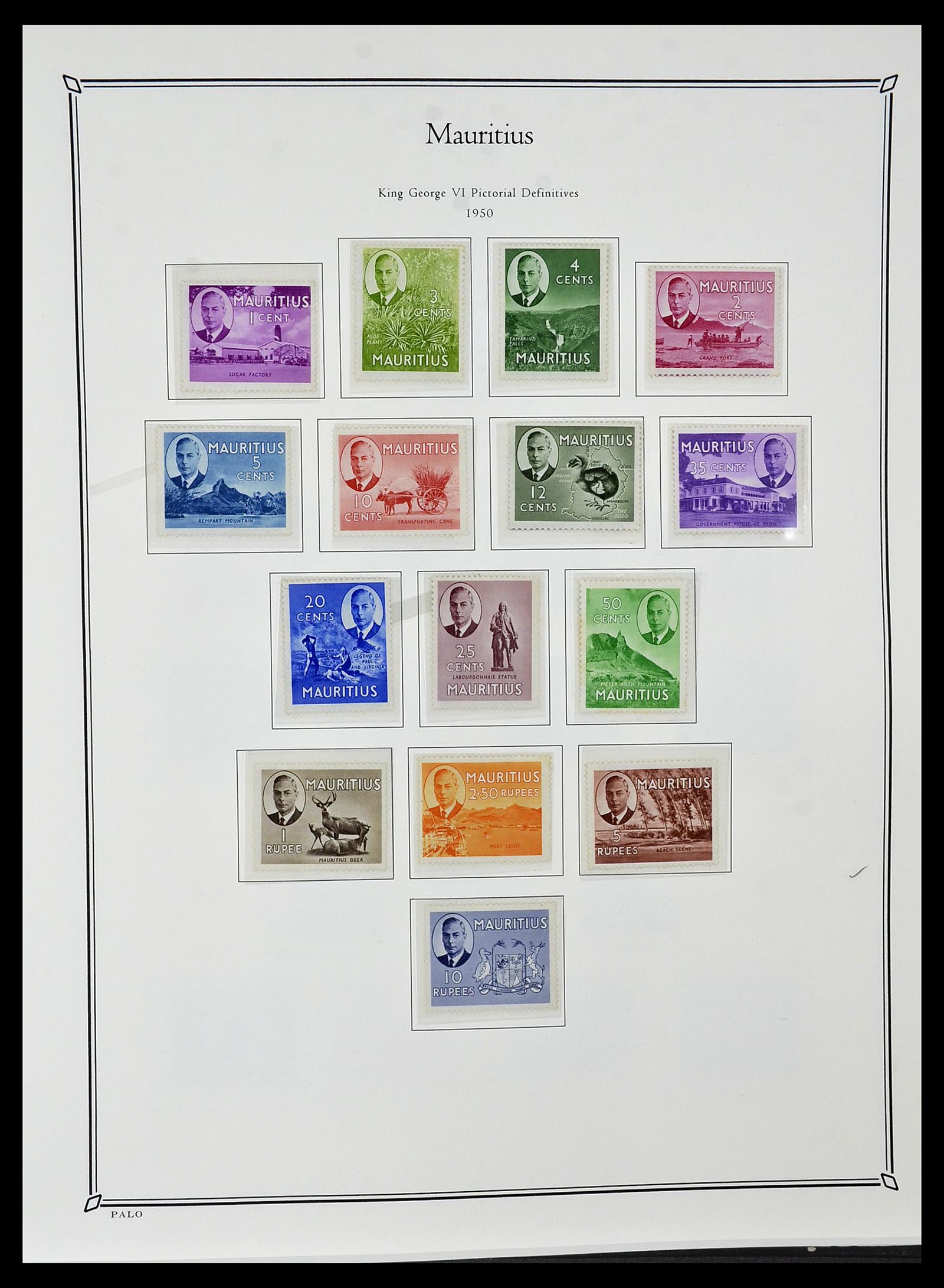 34367 074 - Postzegelverzameling 34367 Engelse koloniën 1858-1995