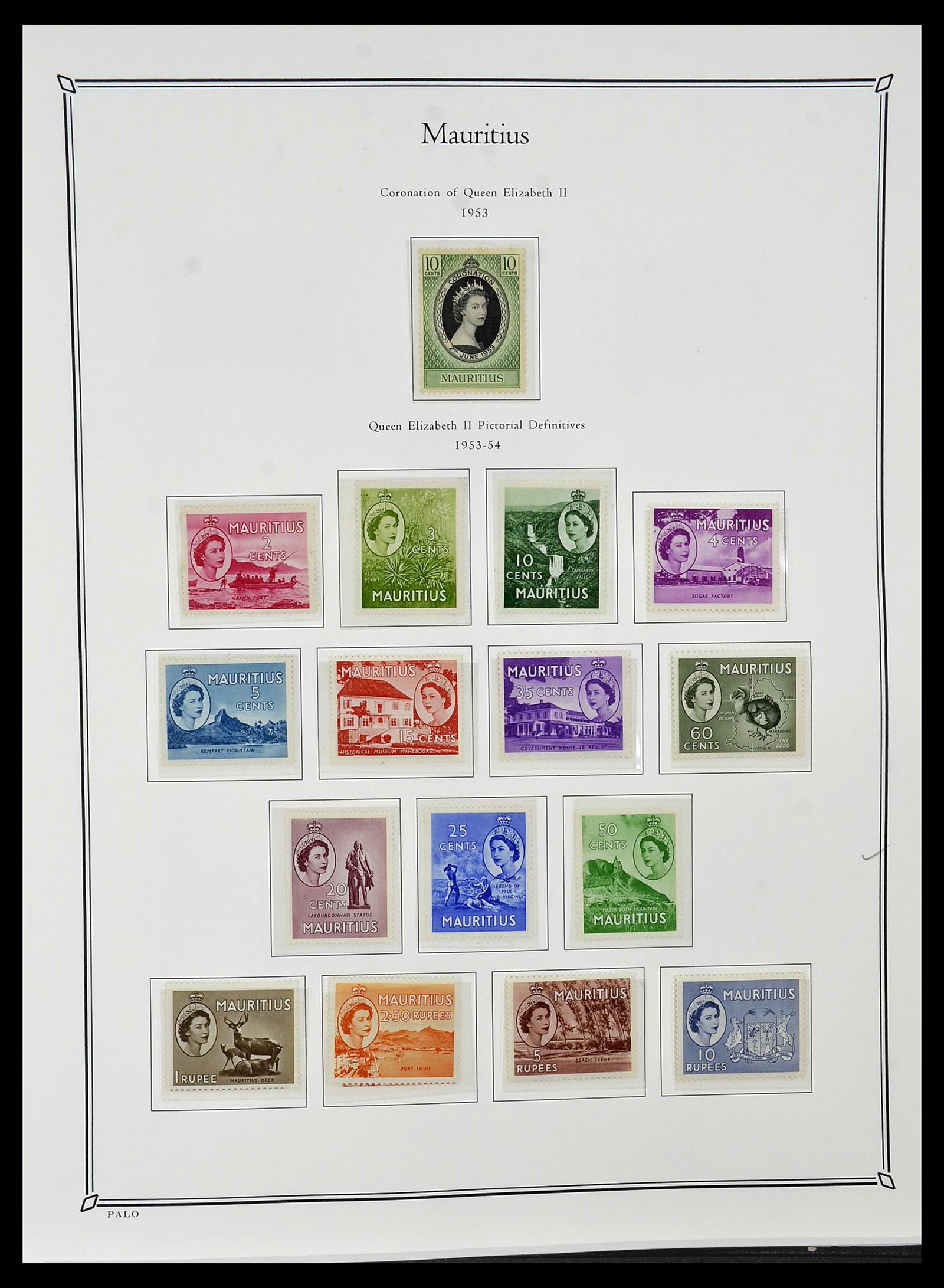 34367 075 - Postzegelverzameling 34367 Engelse koloniën 1858-1995