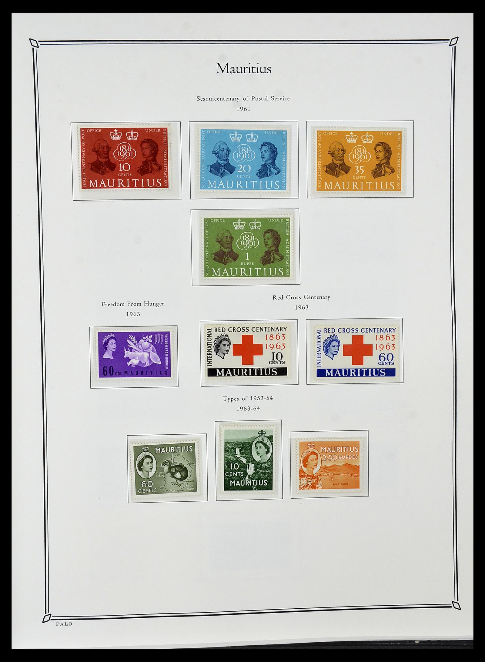 34367 076 - Postzegelverzameling 34367 Engelse koloniën 1858-1995
