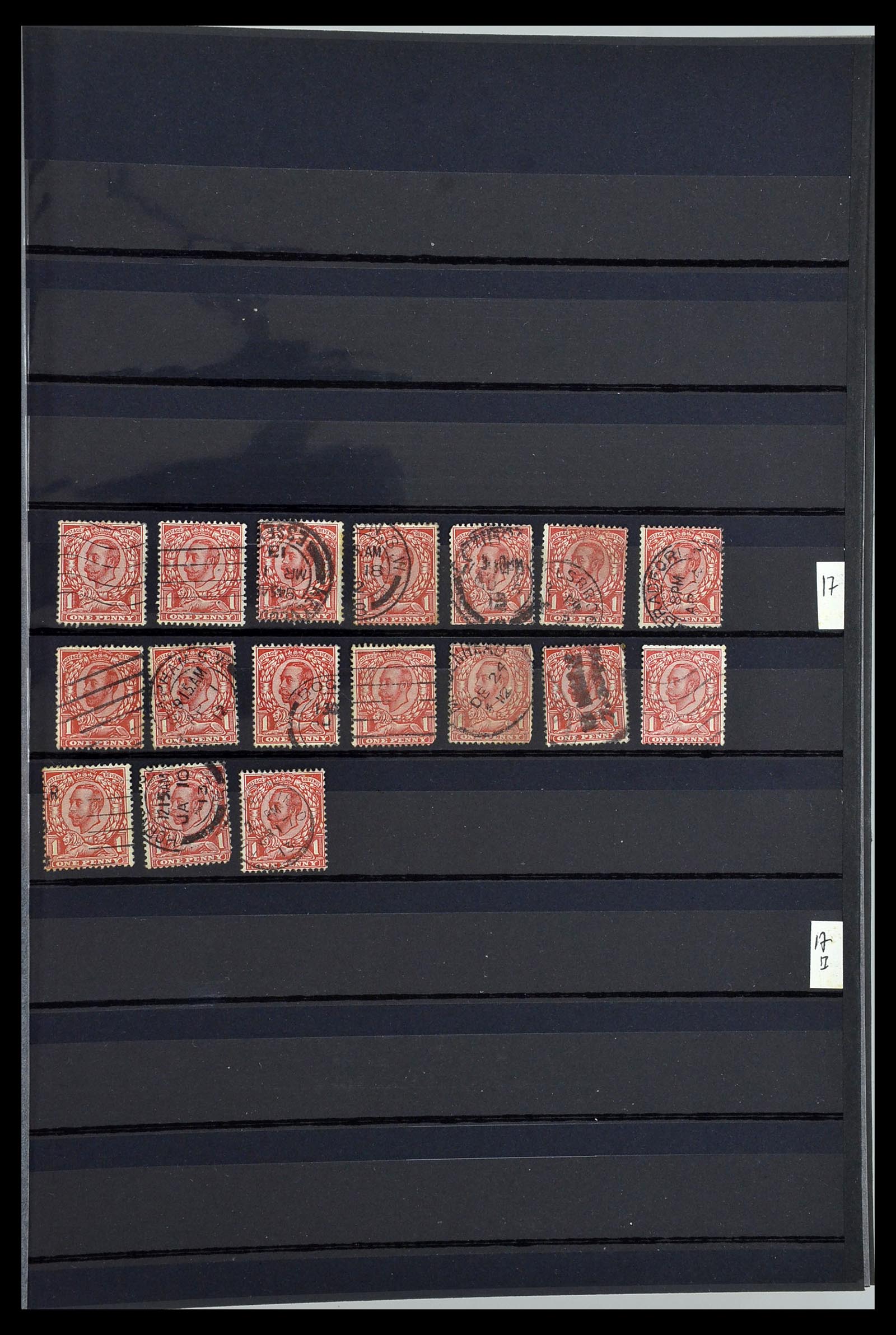 34368 006 - Postzegelverzameling 34368 Engeland uitzoekpartij 1858-1990.
