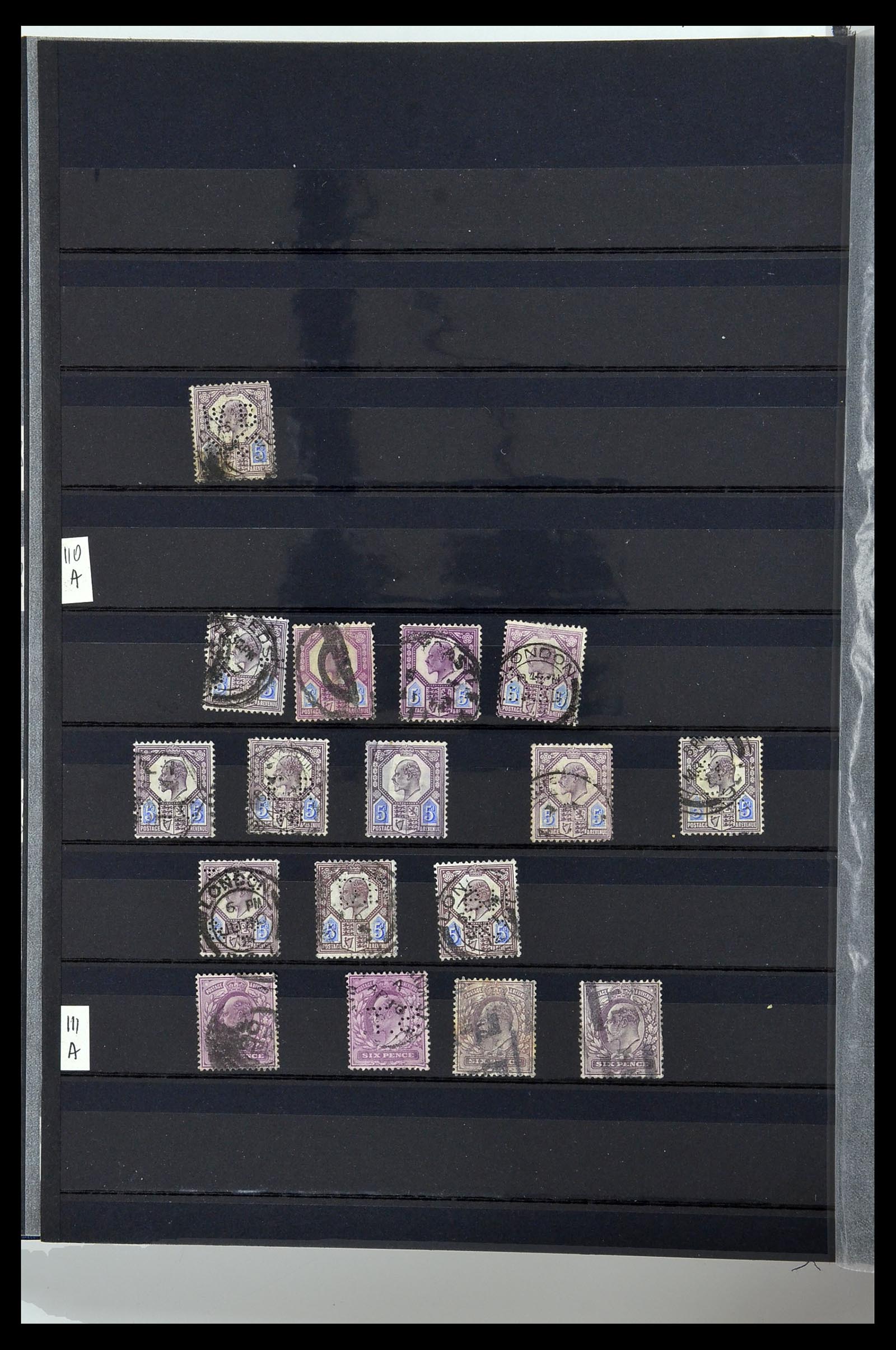 34368 011 - Postzegelverzameling 34368 Engeland uitzoekpartij 1858-1990.