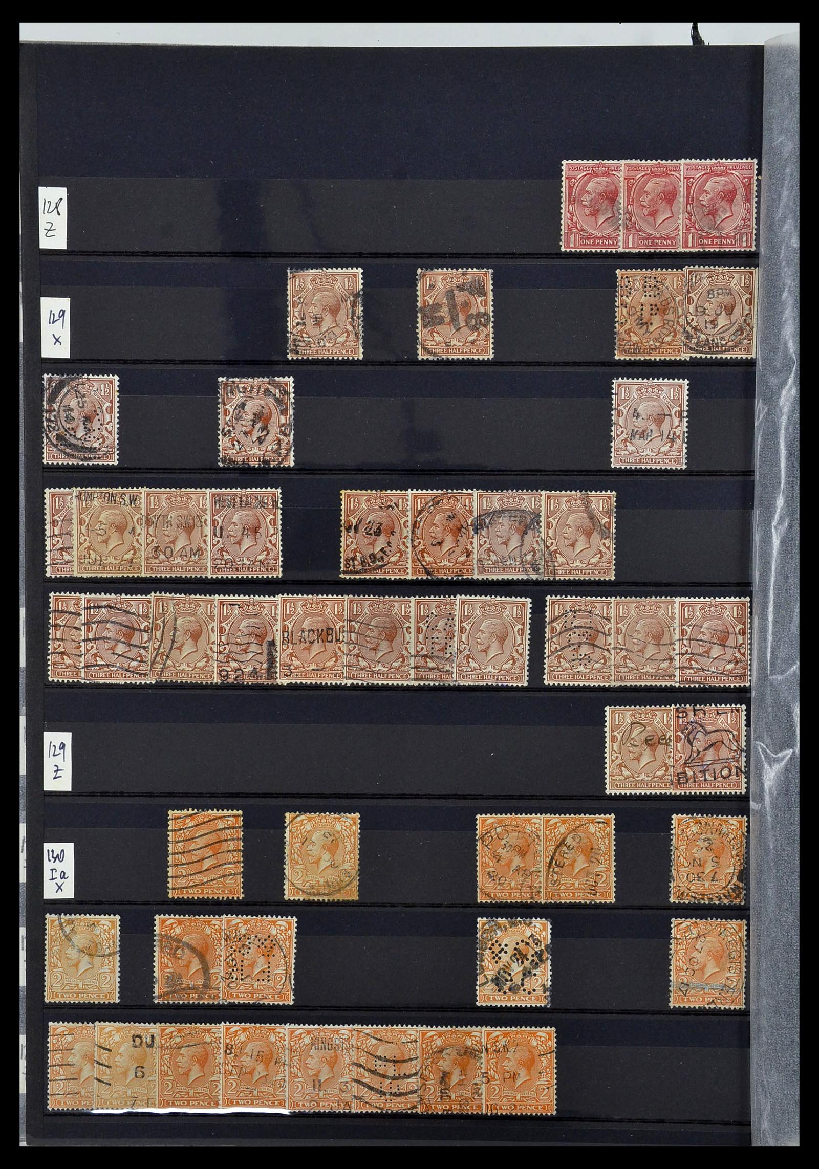 34368 015 - Postzegelverzameling 34368 Engeland uitzoekpartij 1858-1990.