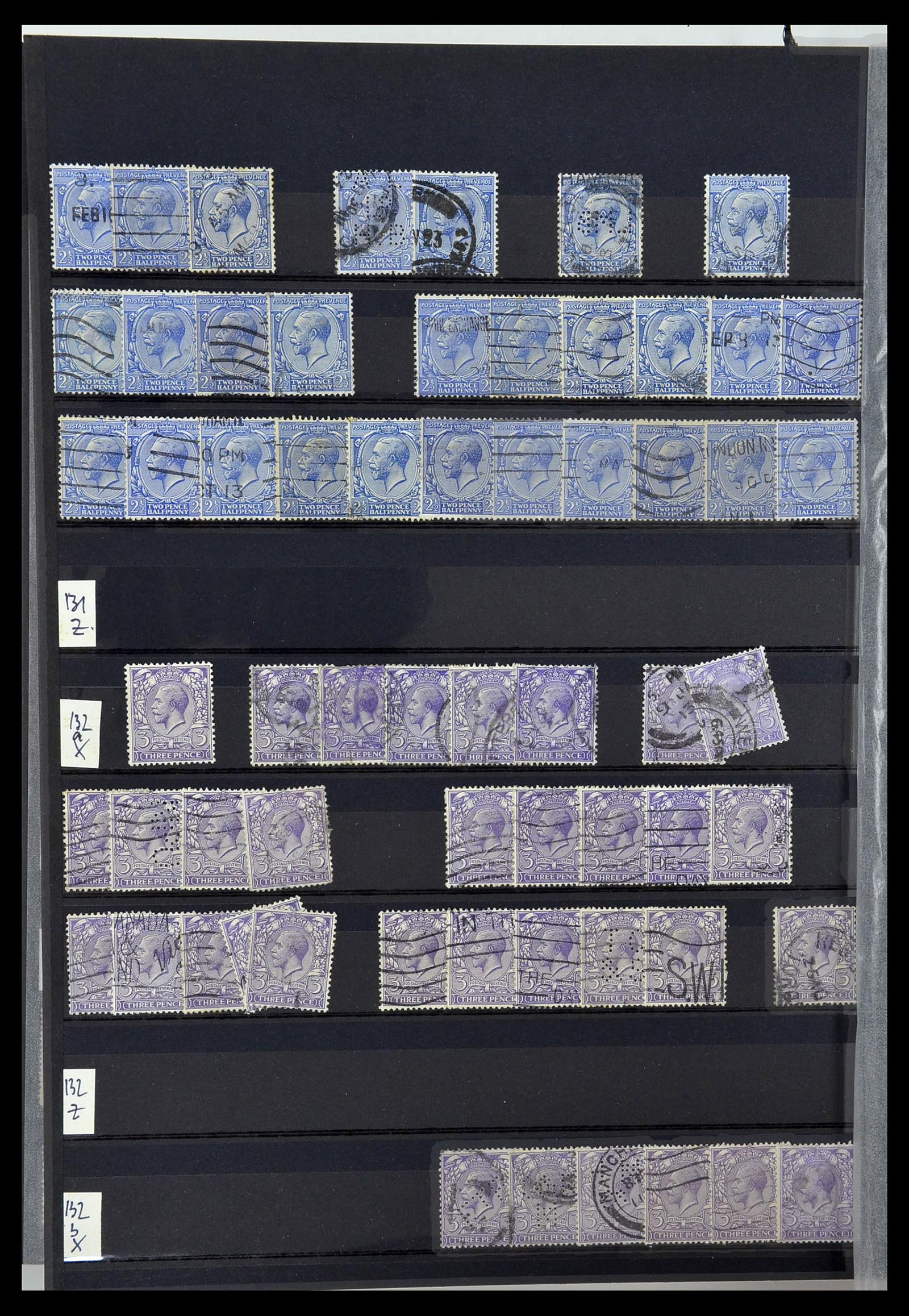 34368 017 - Postzegelverzameling 34368 Engeland uitzoekpartij 1858-1990.