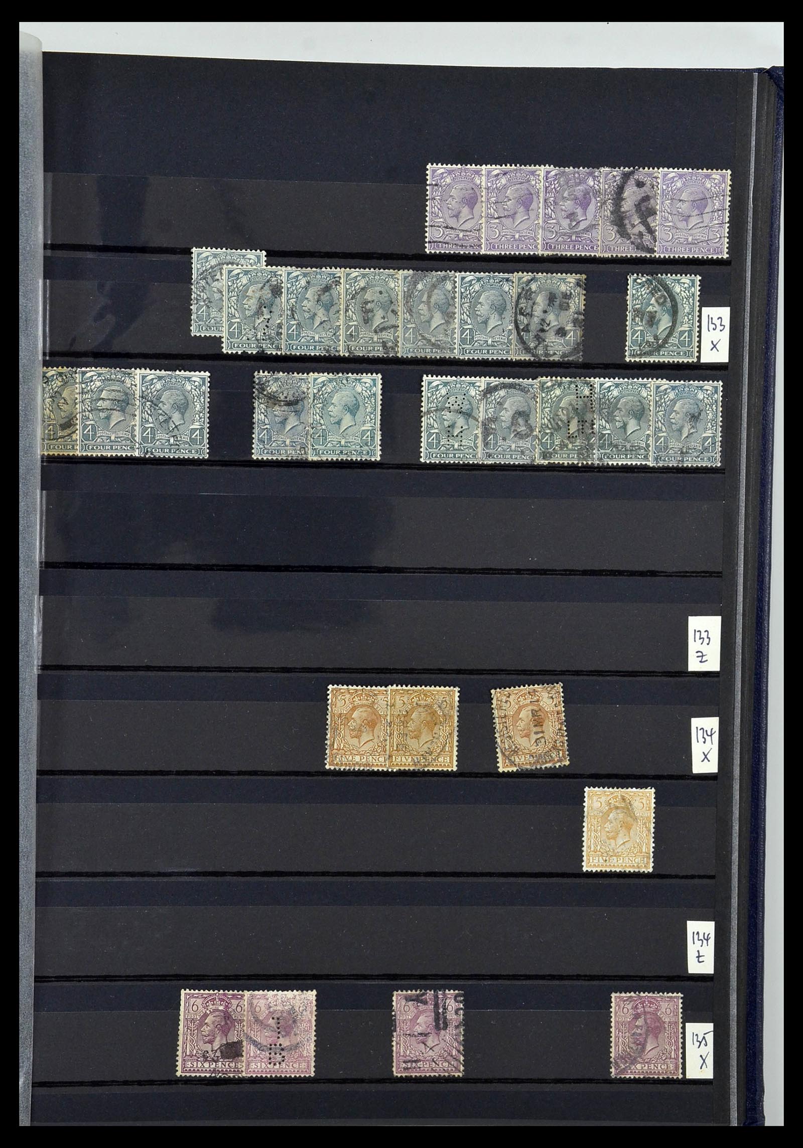 34368 018 - Postzegelverzameling 34368 Engeland uitzoekpartij 1858-1990.