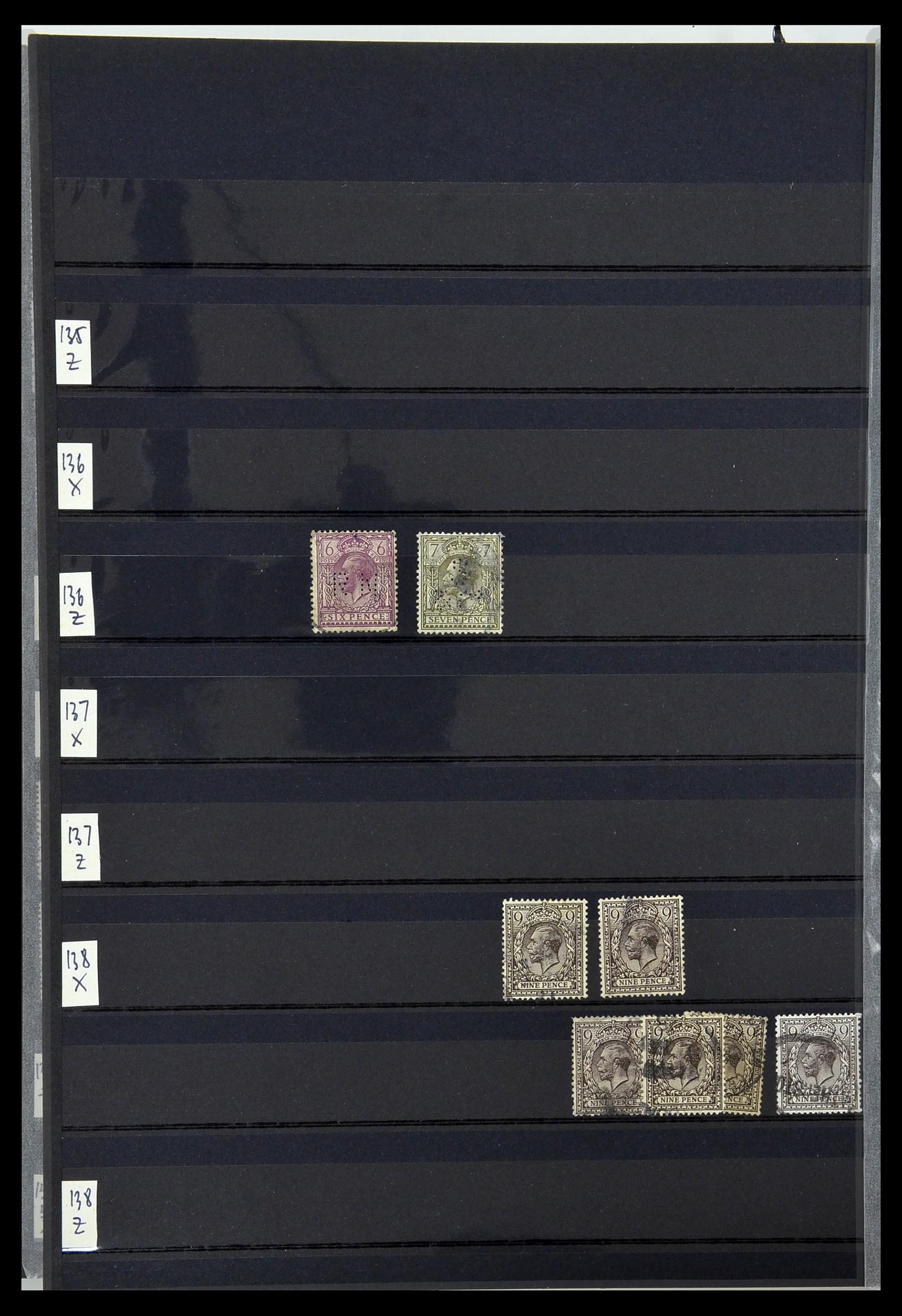 34368 020 - Postzegelverzameling 34368 Engeland uitzoekpartij 1858-1990.