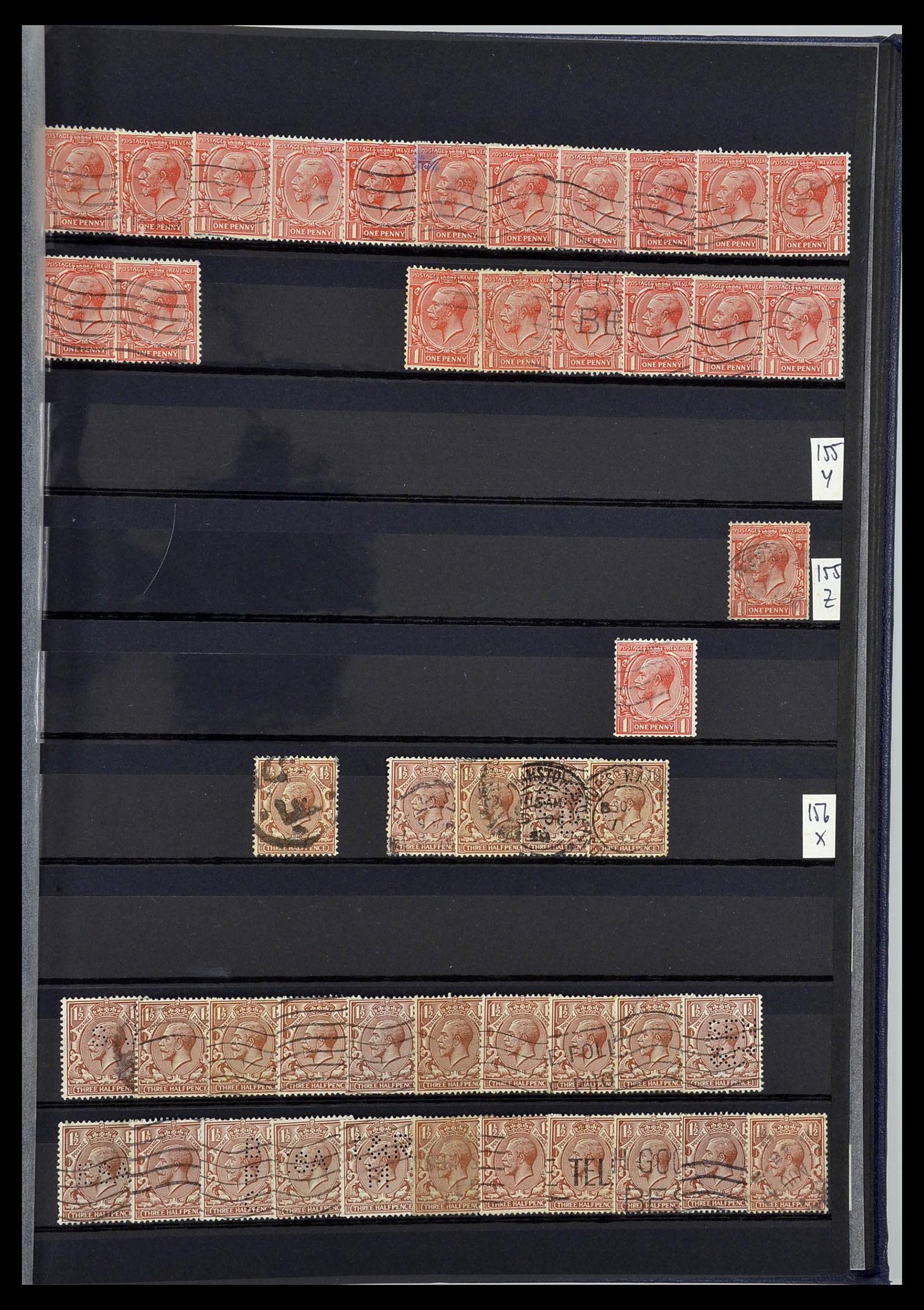 34368 022 - Postzegelverzameling 34368 Engeland uitzoekpartij 1858-1990.