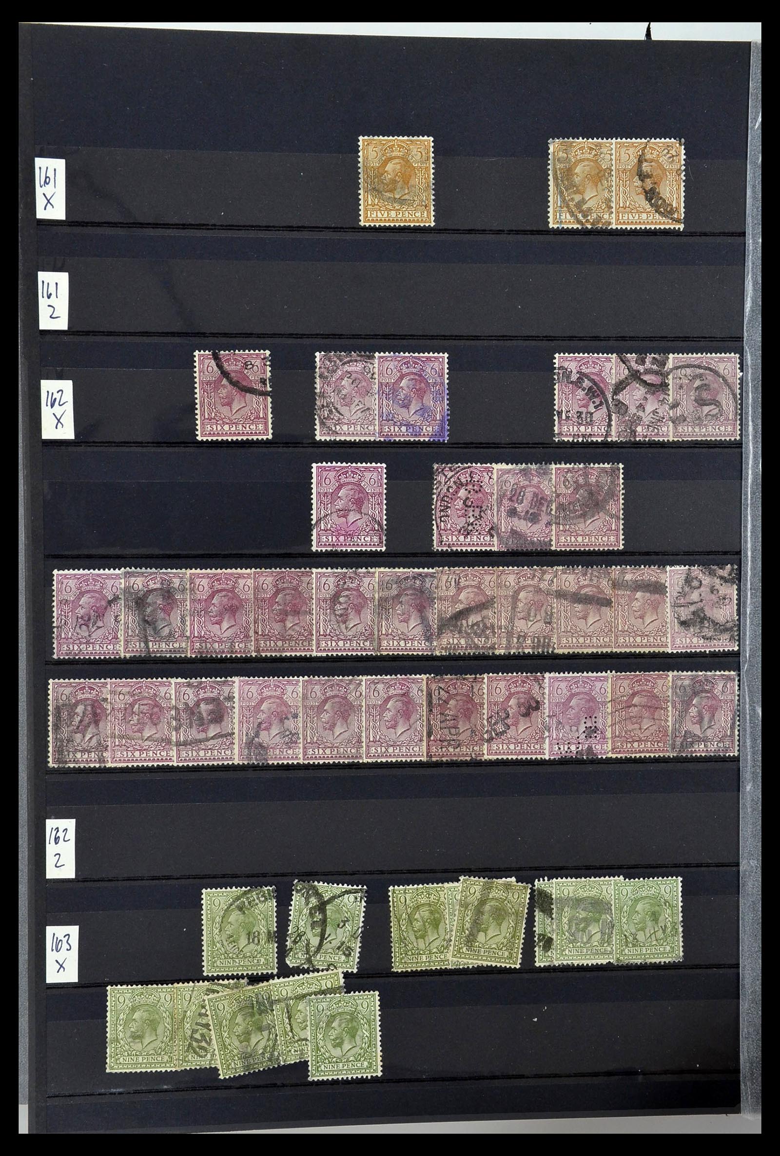 34368 025 - Postzegelverzameling 34368 Engeland uitzoekpartij 1858-1990.
