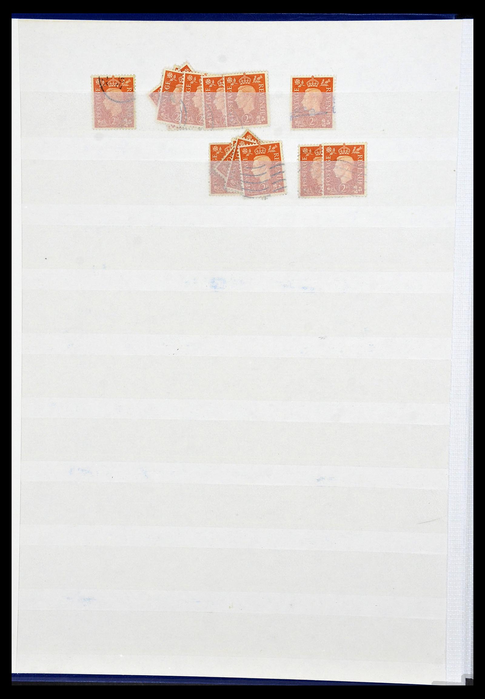 34368 032 - Postzegelverzameling 34368 Engeland uitzoekpartij 1858-1990.