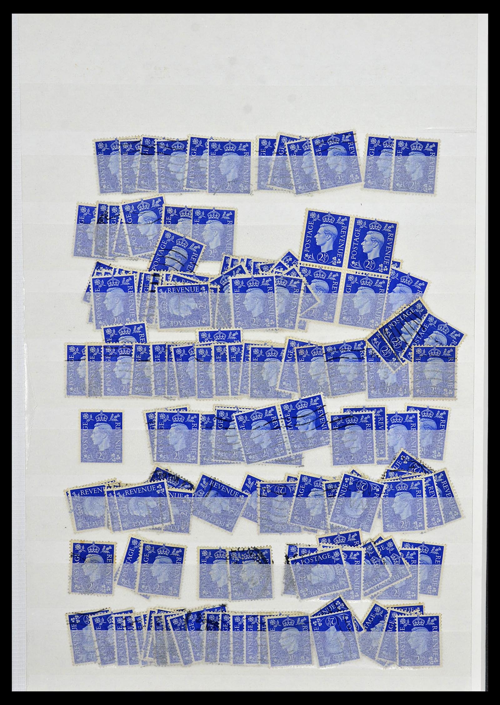 34368 033 - Postzegelverzameling 34368 Engeland uitzoekpartij 1858-1990.