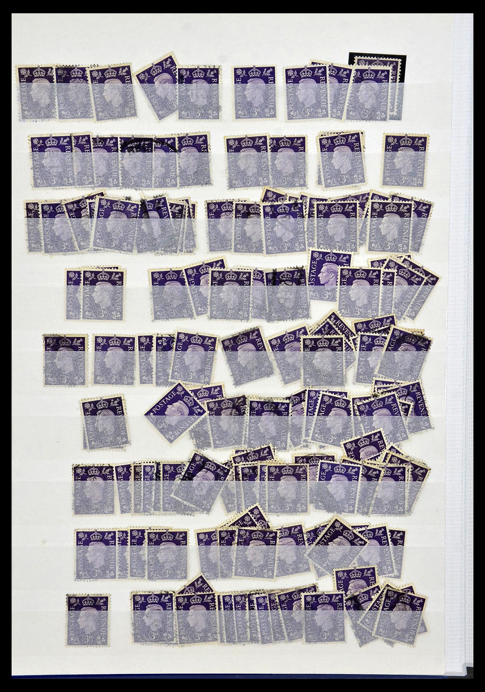 34368 034 - Stamp collection 34368 Great Britain sorting lot 1858-1990.