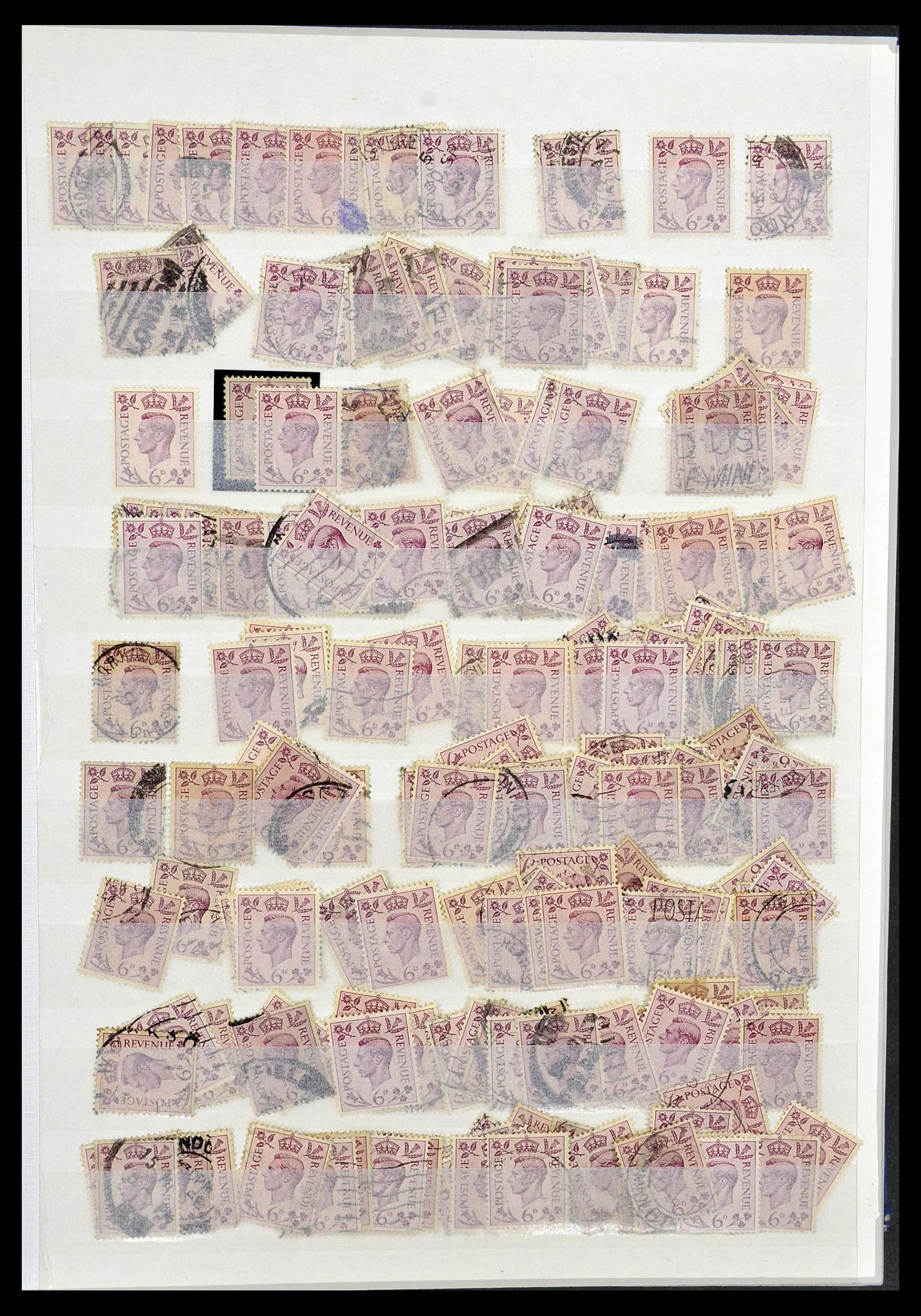 34368 037 - Postzegelverzameling 34368 Engeland uitzoekpartij 1858-1990.