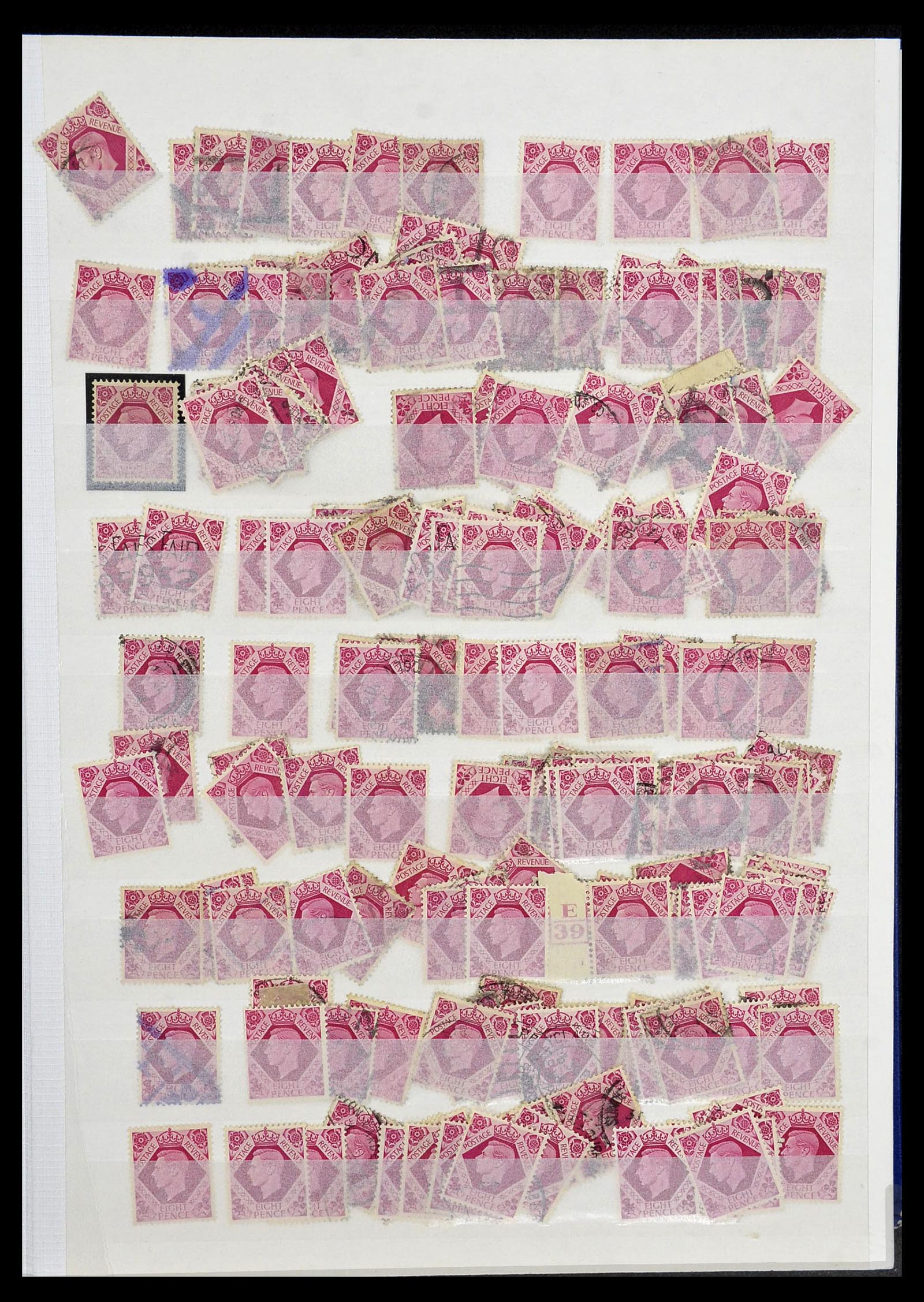 34368 039 - Stamp collection 34368 Great Britain sorting lot 1858-1990.