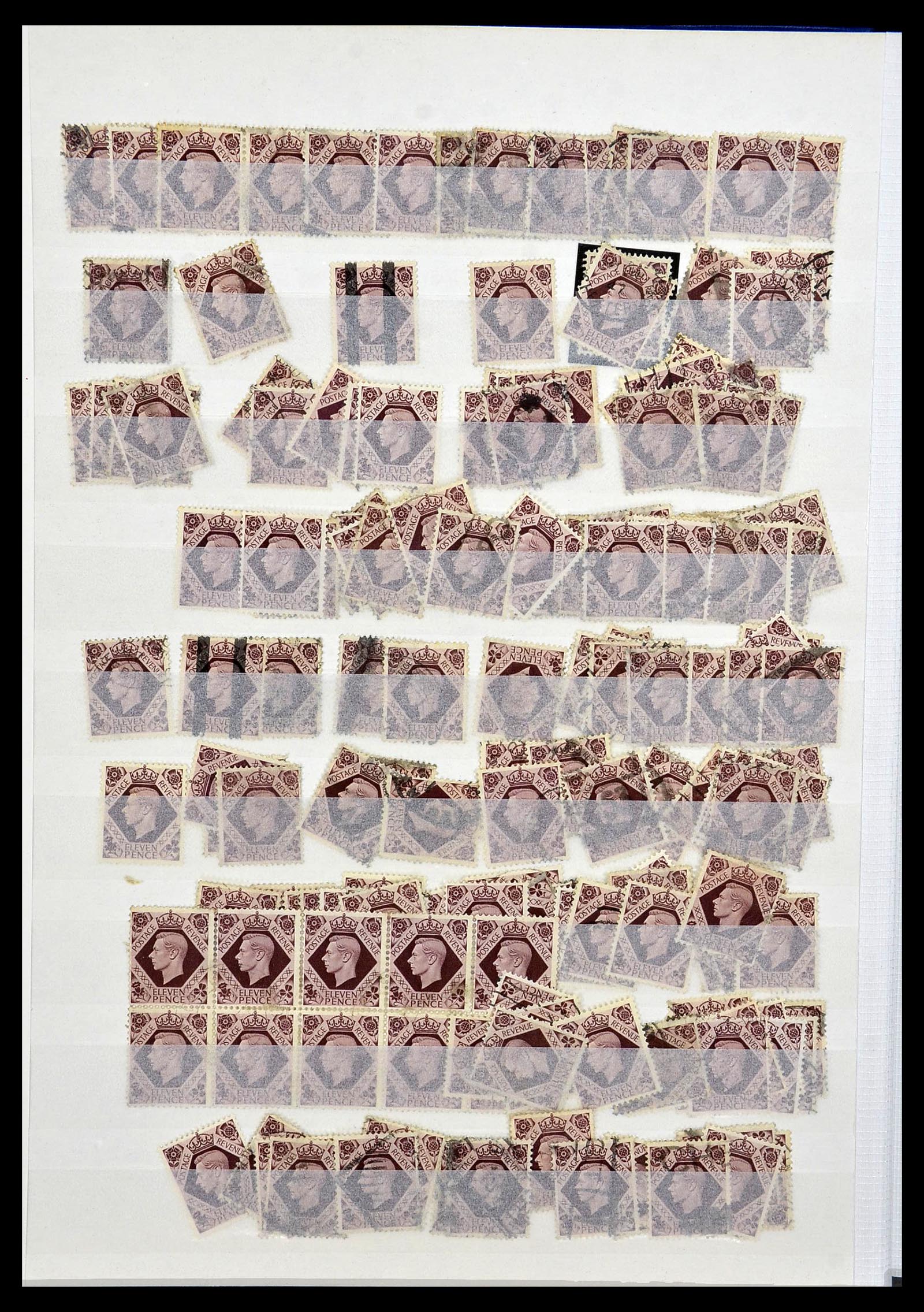 34368 042 - Postzegelverzameling 34368 Engeland uitzoekpartij 1858-1990.