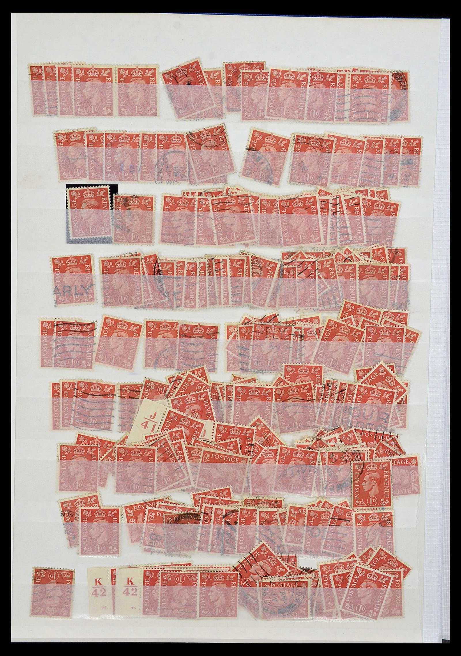 34368 045 - Postzegelverzameling 34368 Engeland uitzoekpartij 1858-1990.