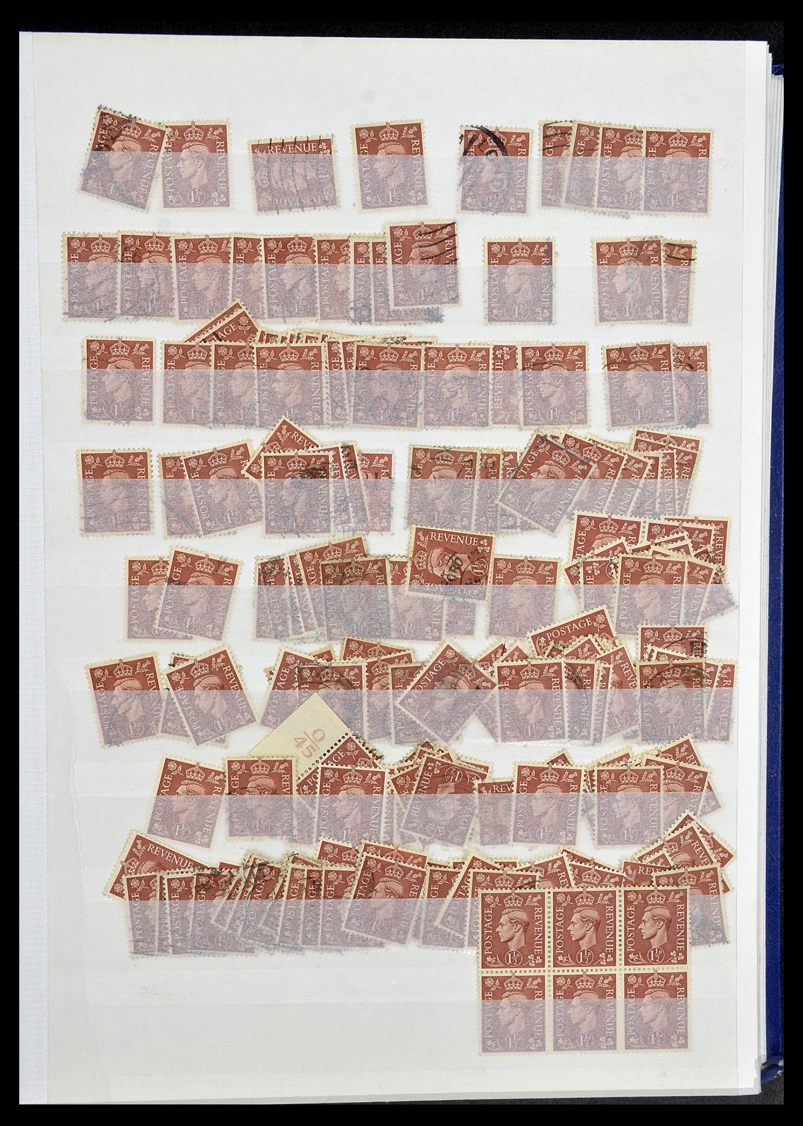34368 046 - Postzegelverzameling 34368 Engeland uitzoekpartij 1858-1990.