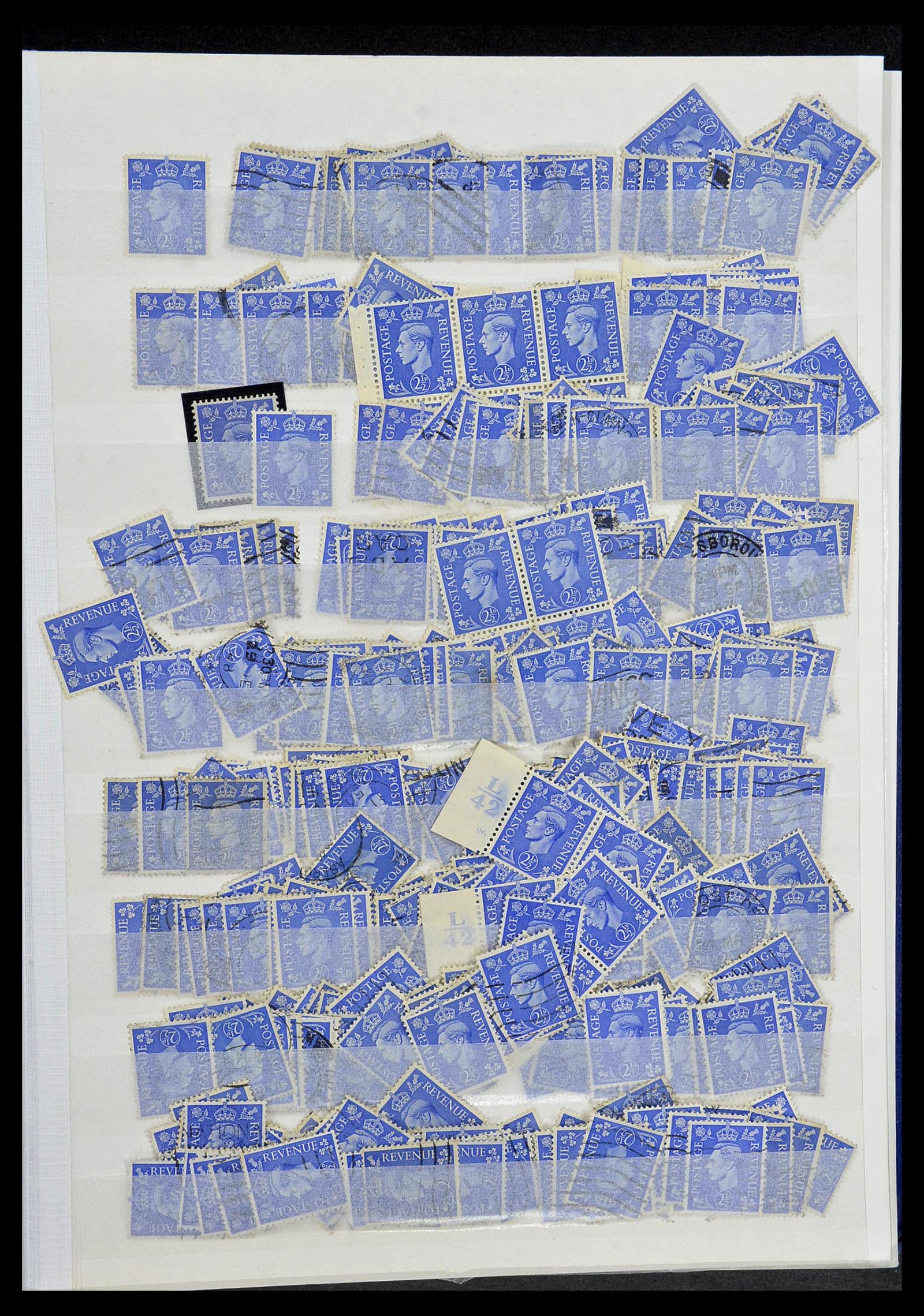 34368 048 - Postzegelverzameling 34368 Engeland uitzoekpartij 1858-1990.